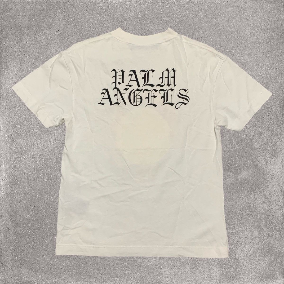 Palm Angels Palm Angels XS Burning Head White Tee 2021 Size US XS / EU 42 / 0 - 2 Thumbnail
