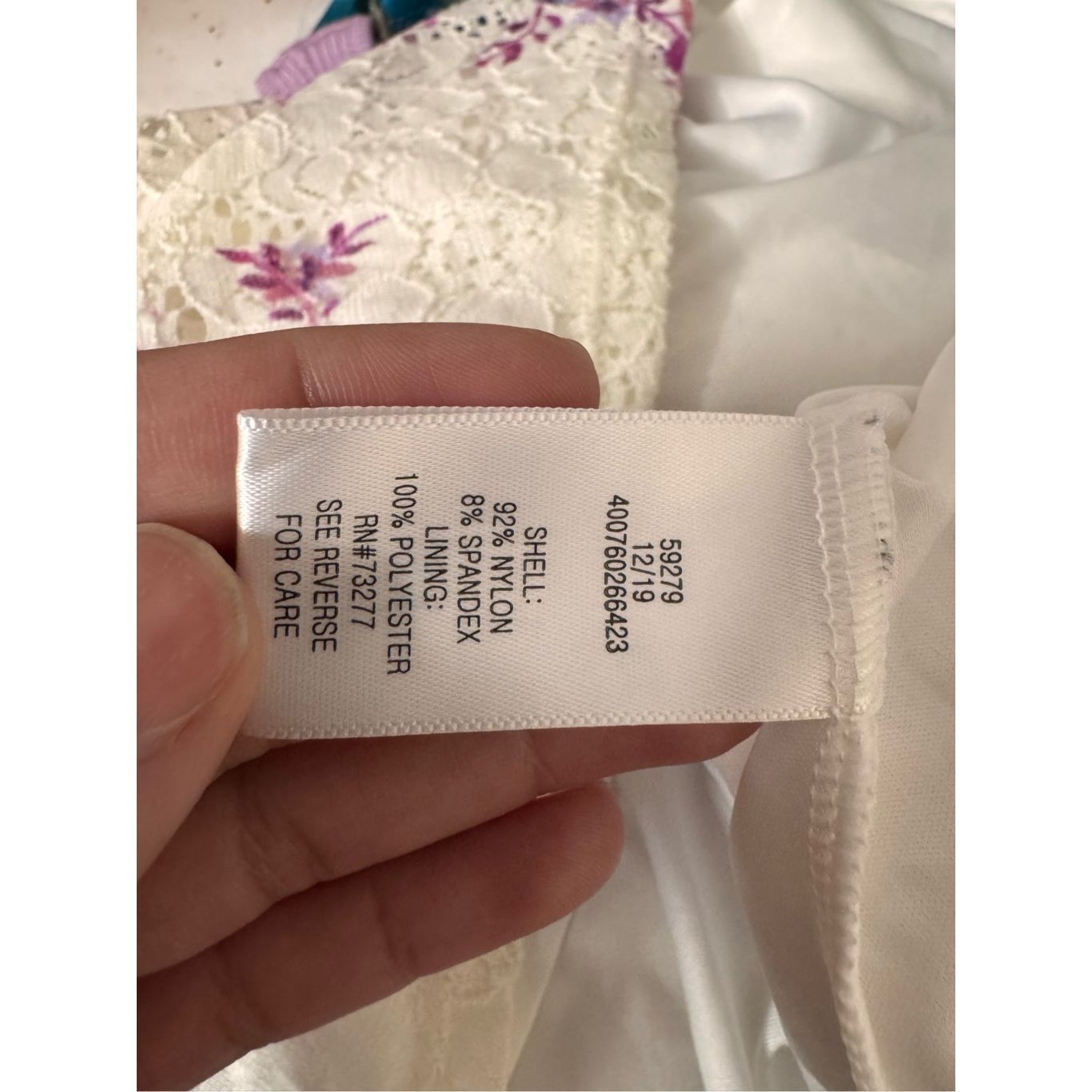 Other Candie’s White Floral Lace Halter Dress XS Size XS / US 0-2 / IT 36-38 - 6 Thumbnail