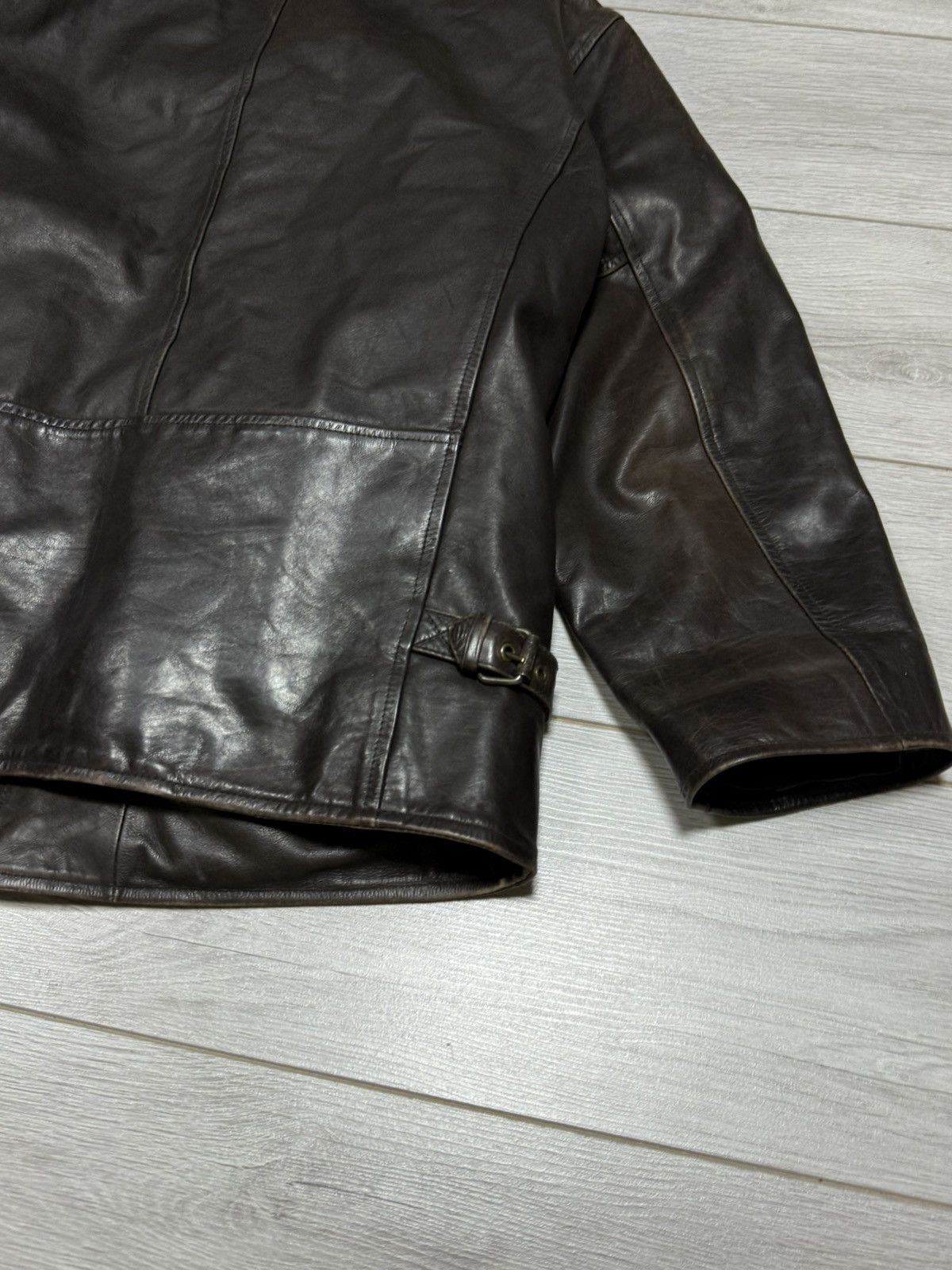 Other Redskins leather buttons up leather jacket coat insulated Size US S / EU 44-46 / 1 - 14 Thumbnail