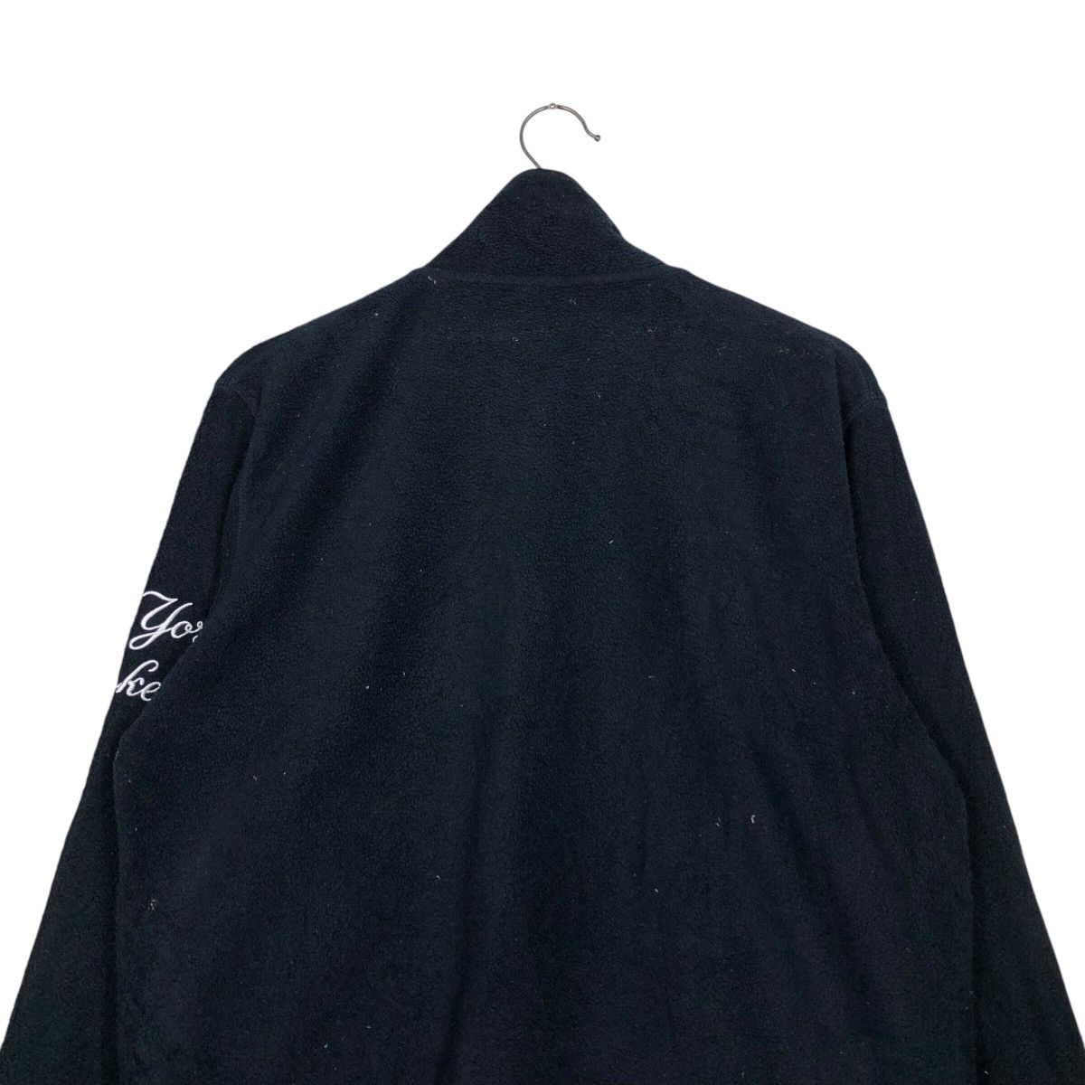 Japanese Brand Vintage Half Zipper Fleece Jacket New York Yankees Big Logo Size US L / EU 52-54 / 3 - 10 Thumbnail