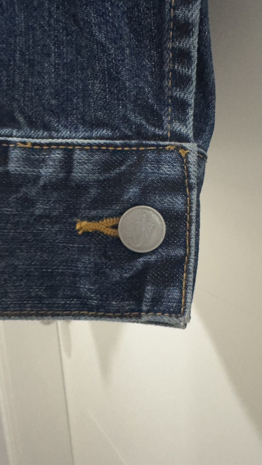 JW Anderson × Uniqlo JW Anderson x Uniqlo Assymetrical Denim Jacket Size US S / EU 44-46 / 1 - 5 Thumbnail