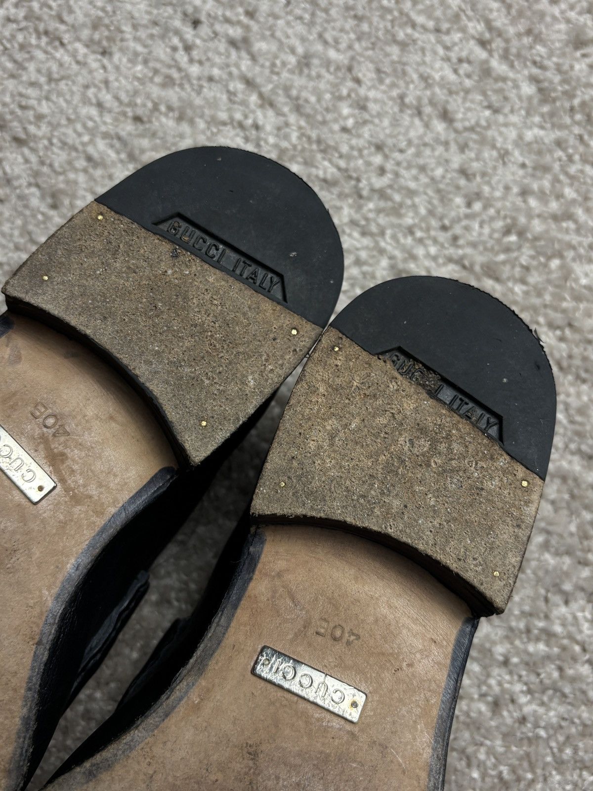 Gucci Gucci Horsebit Loafers Vintage Leather Pre Tom Ford Shoes Size US 7.5 / EU 40-41 - 8 Thumbnail