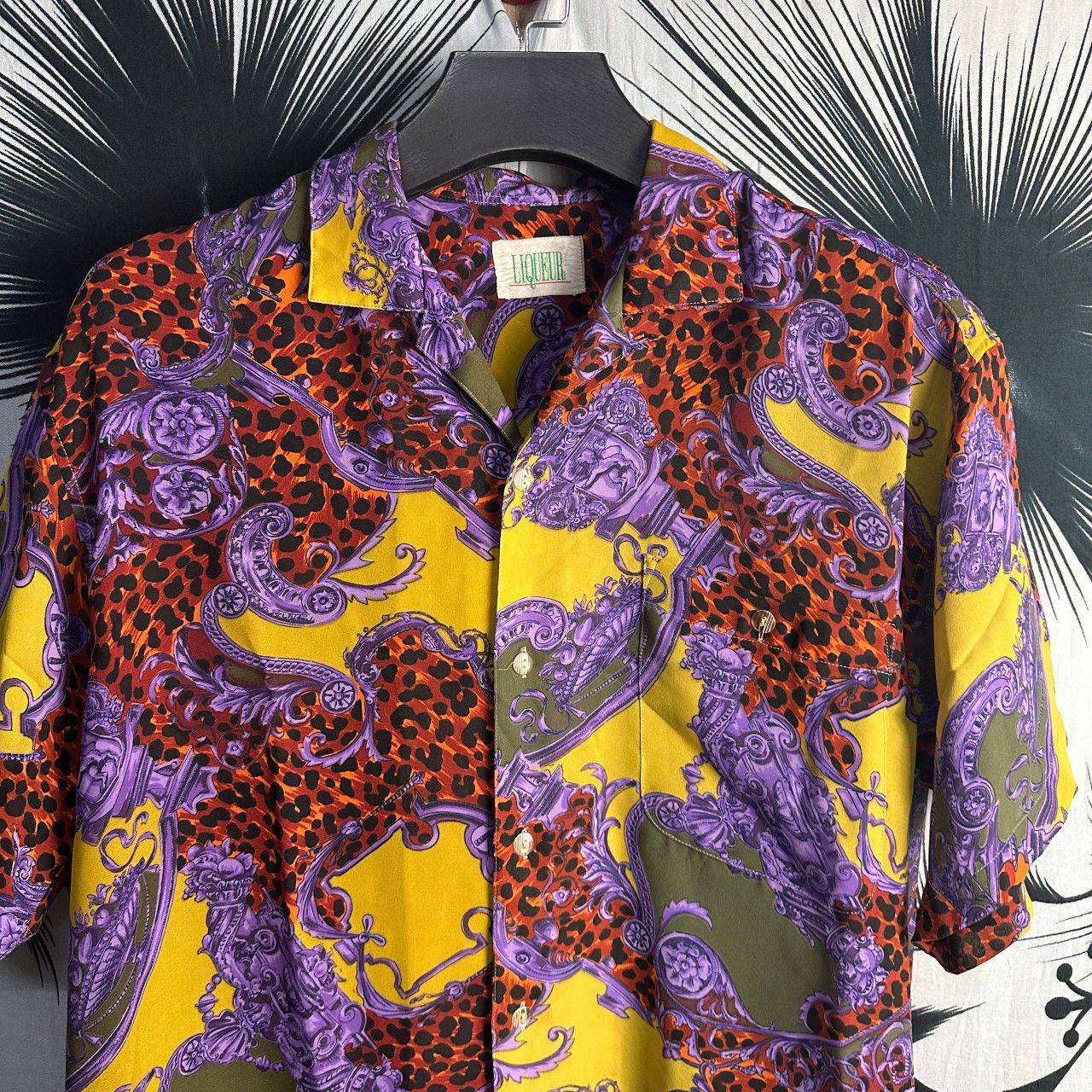 Vintage Nice Vintage Liqueur Abstract Shirt Hawaii Shirt Size XL / US 12-14 / IT 48-50 - 3 Thumbnail