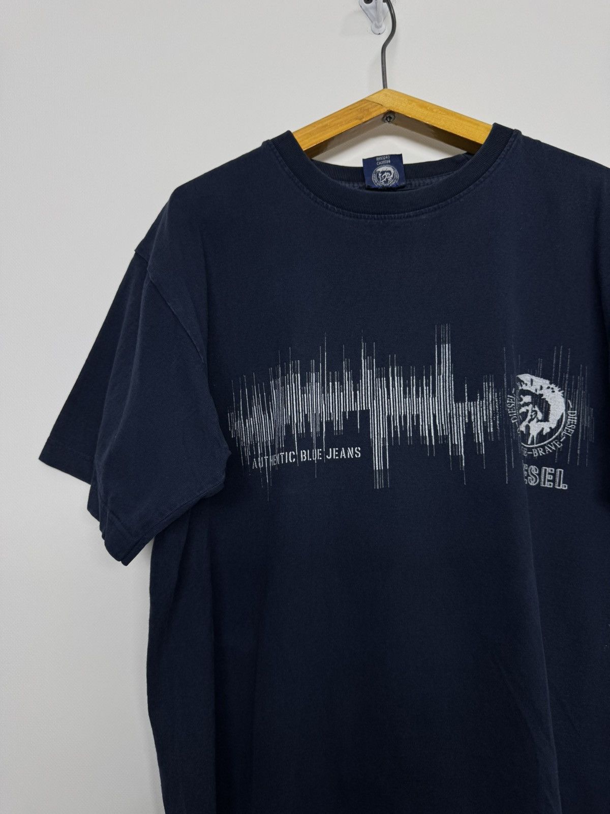 Diesel Vintage Big logo Y2K Diesel T-shirt Rare Size US M / EU 48-50 / 2 - 2 Thumbnail