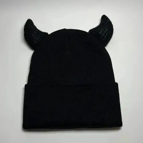 Other Black Y2k Horn Hat Size ONE SIZE - 1 Thumbnail