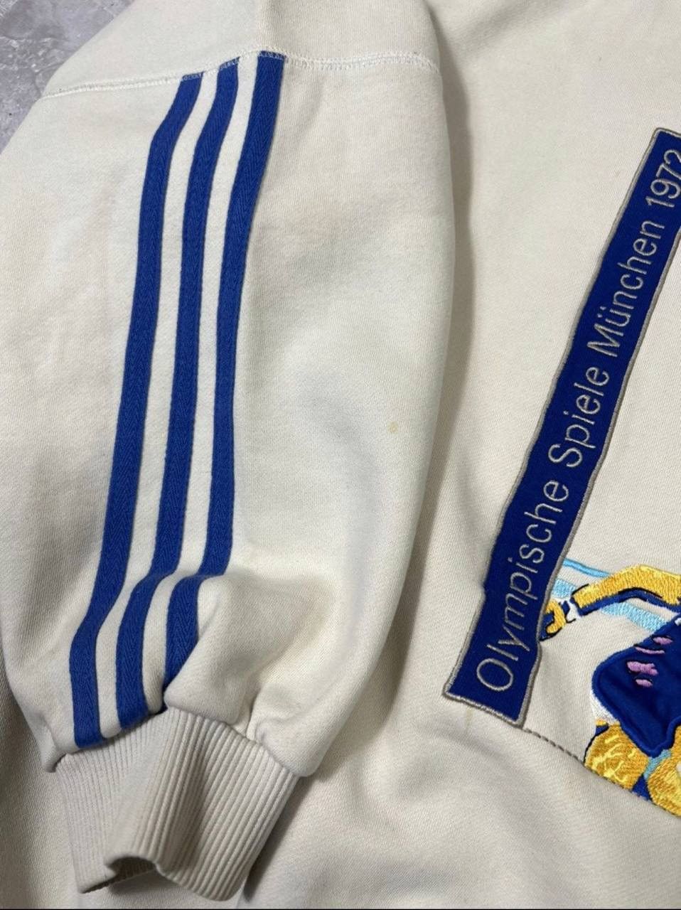 Adidas × Vintage Vintage Adidas Olimpic Games Munchen 72 Sweatshirt Size US L / EU 52-54 / 3 - 11 Thumbnail