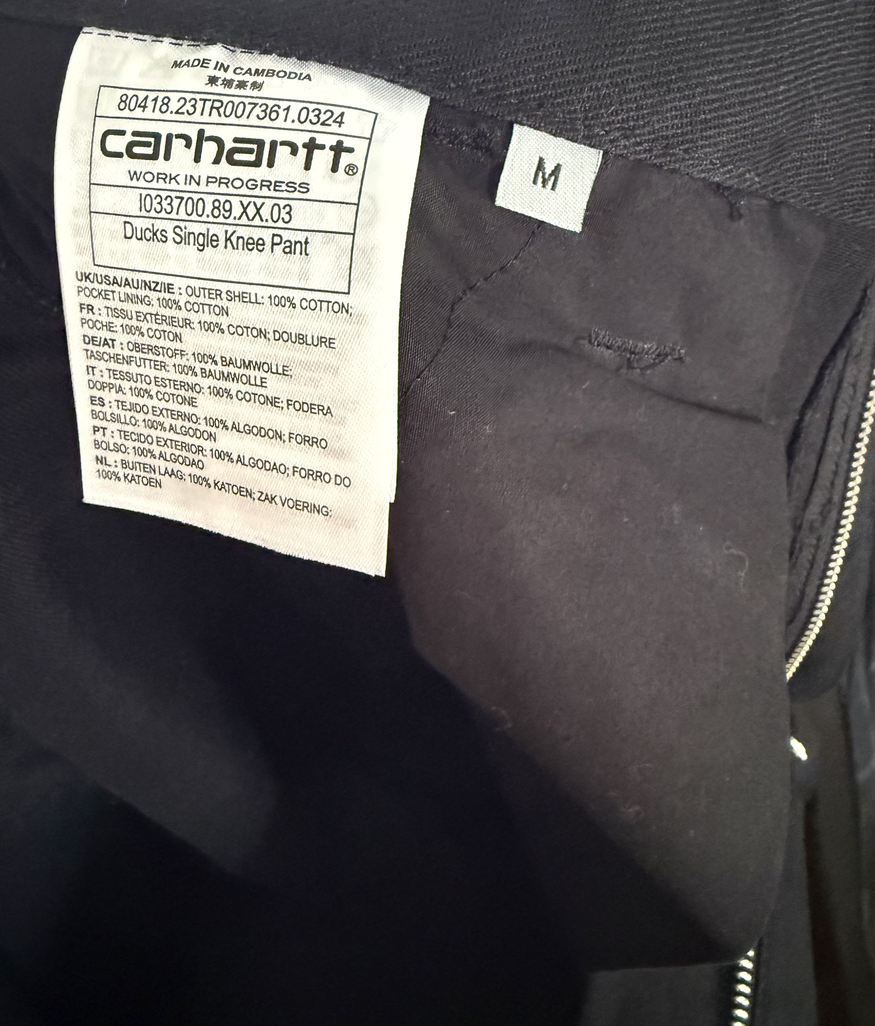 Carhartt Wip Carhartt WIP Ducks Single Knee Pant - Medium Size US 33 - 9 Thumbnail