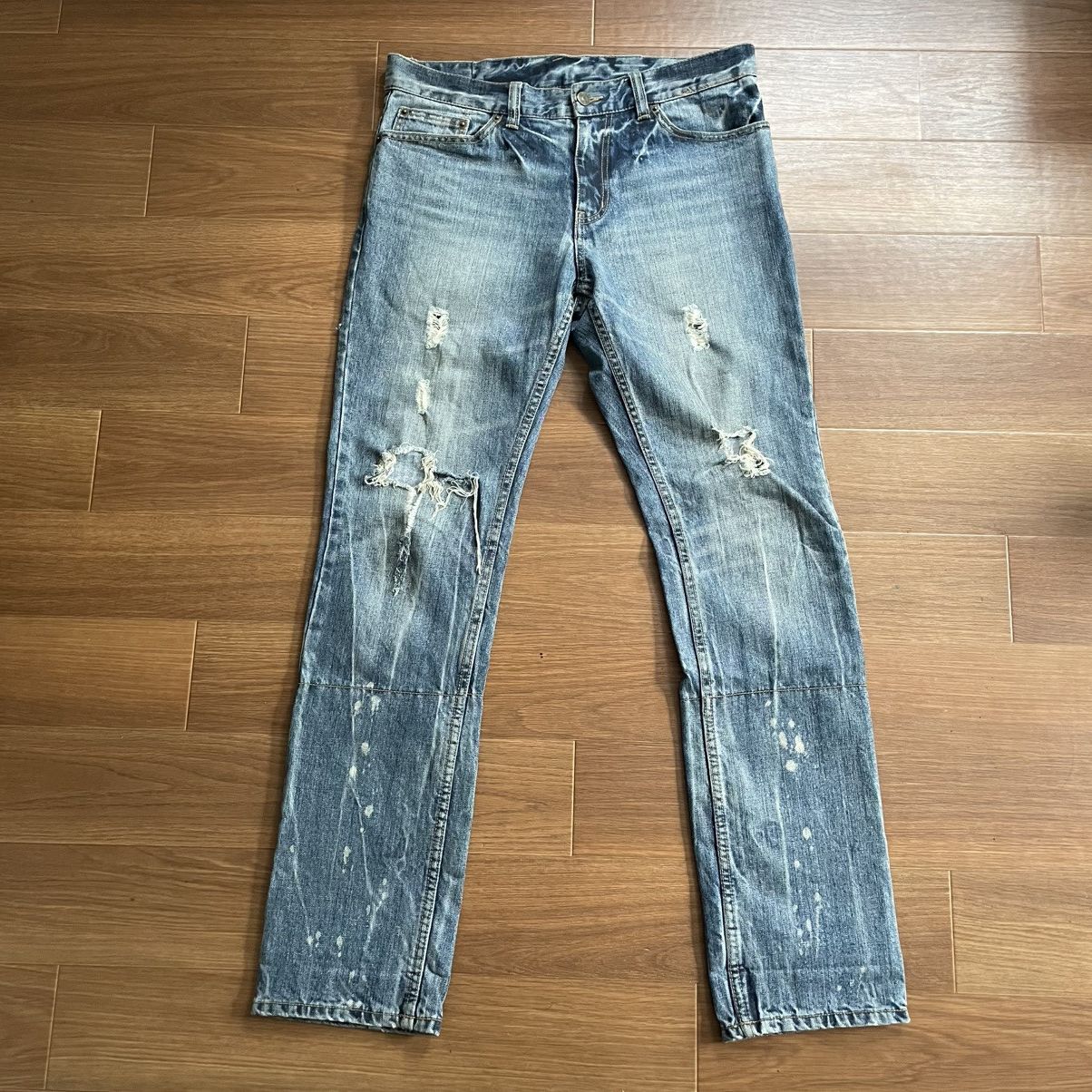 PPFM 00s archive PPFM shark design denim M Size US 32 / EU 48 - 2 Thumbnail