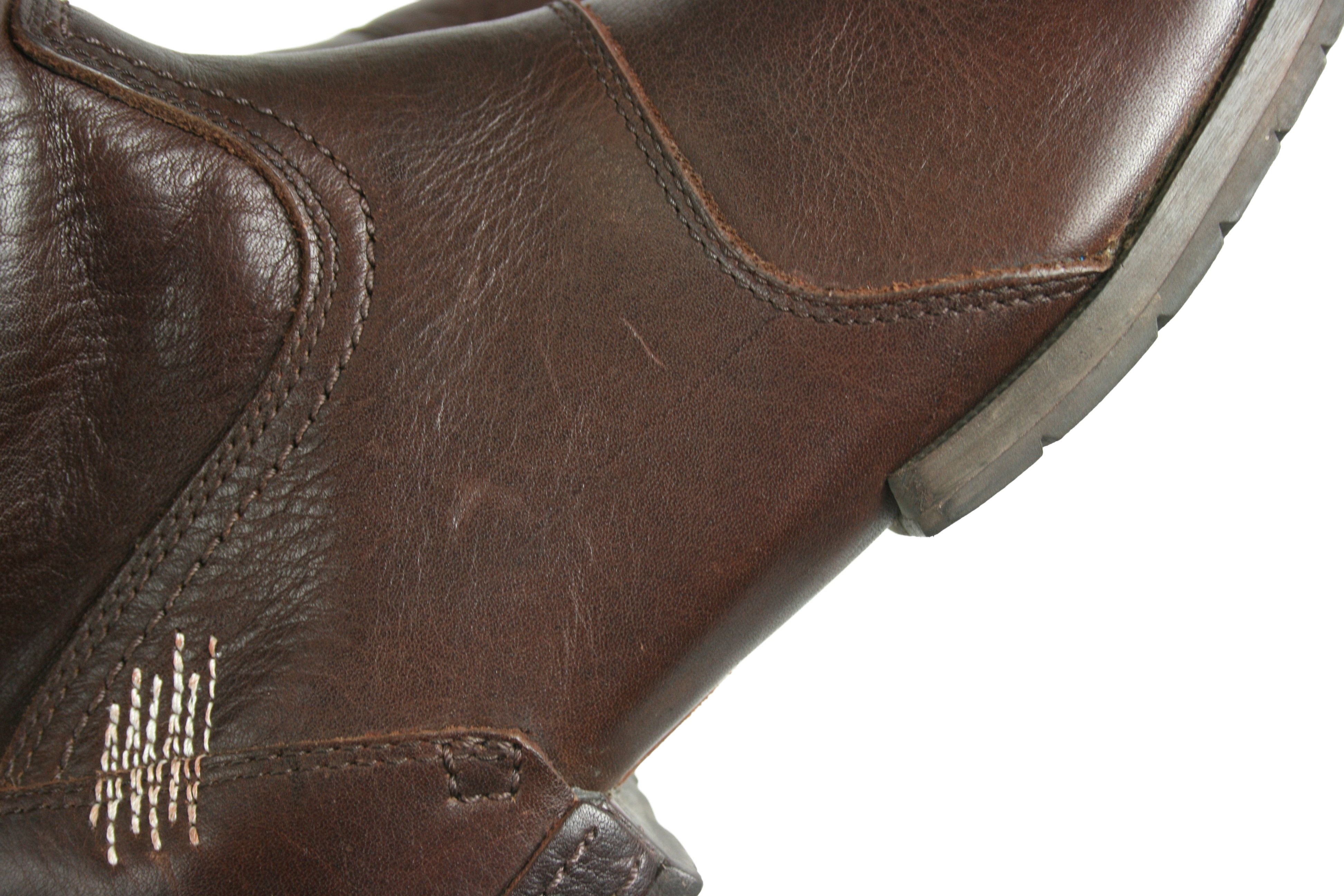 Replay 00S Avant Garde Biker Side Zip Boots Vintage Size US 8 / EU 41 - 7 Thumbnail