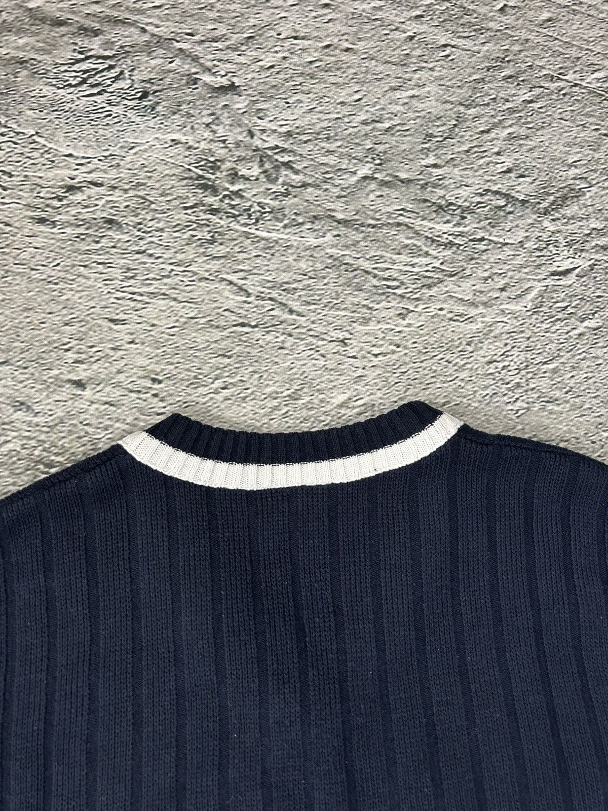 Lacoste Lacoste vintage navy sweater vest small logo Size US L / EU 52-54 / 3 - 7 Thumbnail