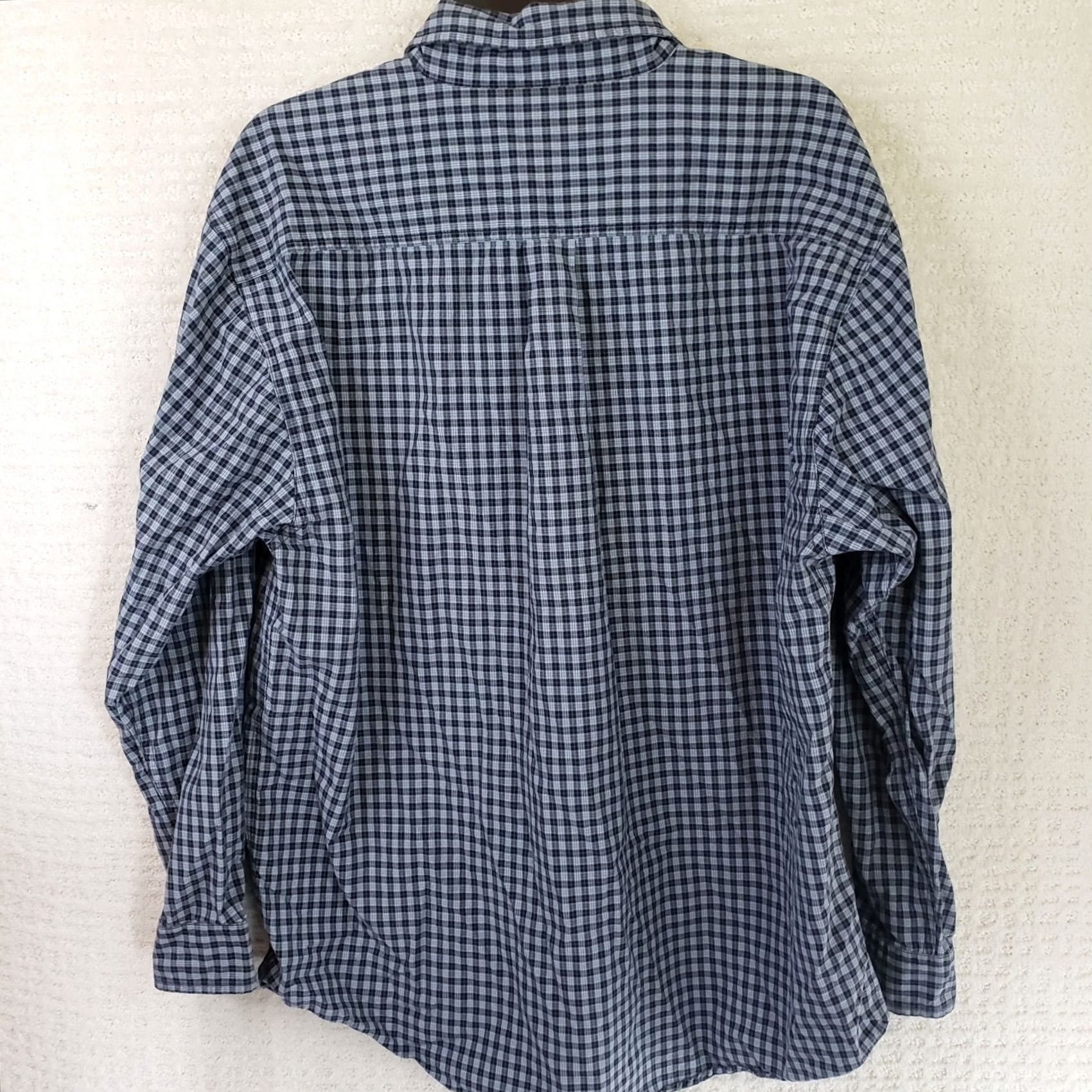 Carhartt Carhartt Work Shirt Relaxed Fit Men's L Blue Plaid Long Sleeve Button Front Size US L / EU 52-54 / 3 - 5 Thumbnail