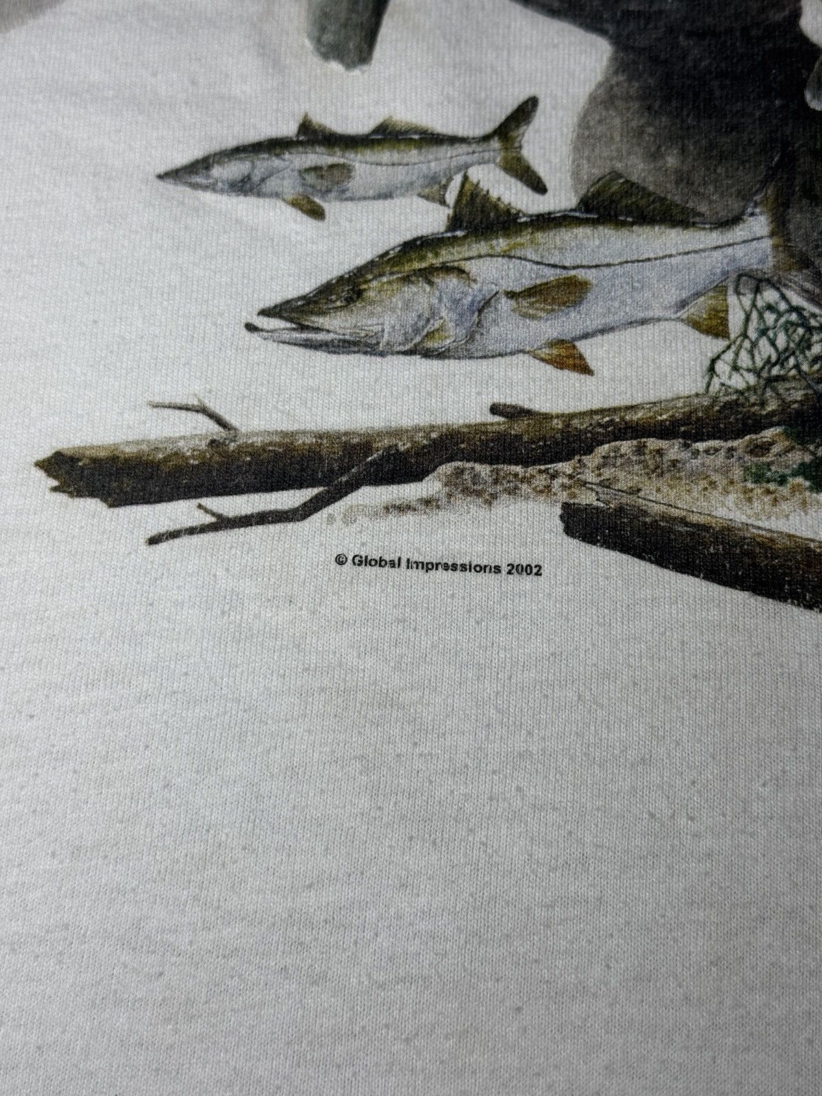 Vintage Vintage Y2K Manatee Nature Marine Life Lrg Retro T Shirt Size US L / EU 52-54 / 3 - 3 Thumbnail