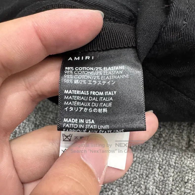 Amiri Amiri Multi-pocket denim jeans with straps Size US 34 / EU 50 - 3 Thumbnail