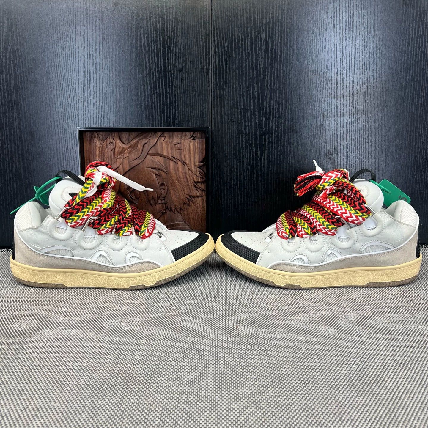 Lanvin Lanvin Curb Sneakers White Size 43 "Like New" Size US 10 / EU 43 - 7 Thumbnail