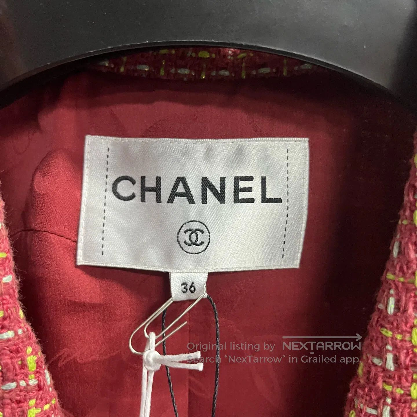 Chanel Chanel Single-row buttoned collar jacket coat| Size S / US 4 / IT 40 - 3 Thumbnail