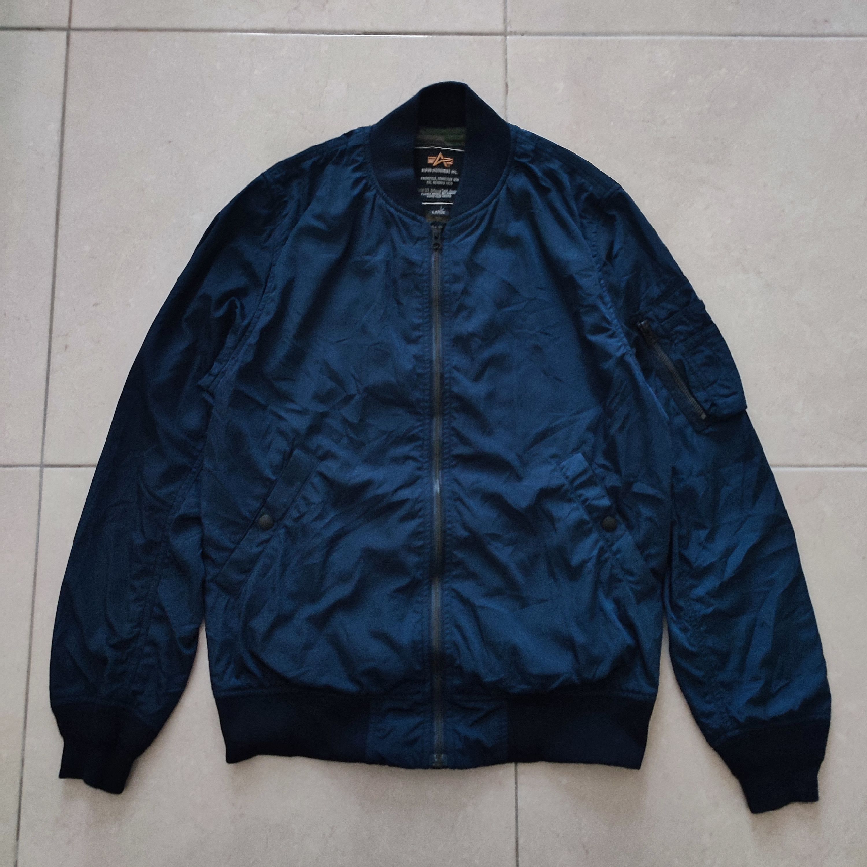 Alpha Industries 🔥STEALS🔥Alpha Industries MA-1 Bomber Tactical Jacket Size US L / EU 52-54 / 3 - 2 Thumbnail