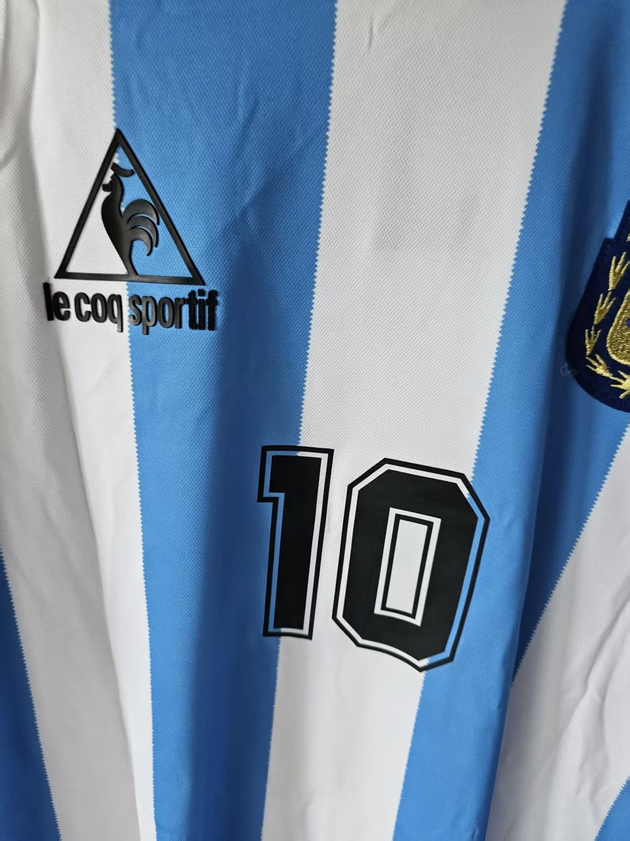 Other 1986 Argentina #10 Maradona Jersey Home Size US XL / EU 56 / 4 - 3 Thumbnail