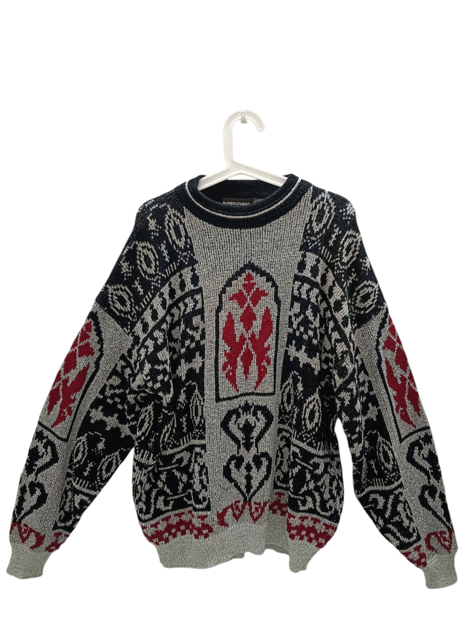 Vintage Vintage 80s knitwear Size US L / EU 52-54 / 3 - 1 Thumbnail