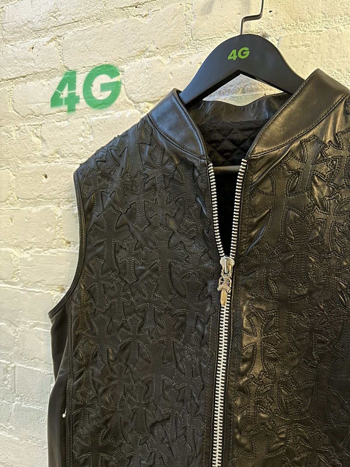 Chrome Hearts CHROME HEARTS RICHARD STARK FLOODED PATCH VEST Size US XL / EU 56 / 4 - 2 Thumbnail