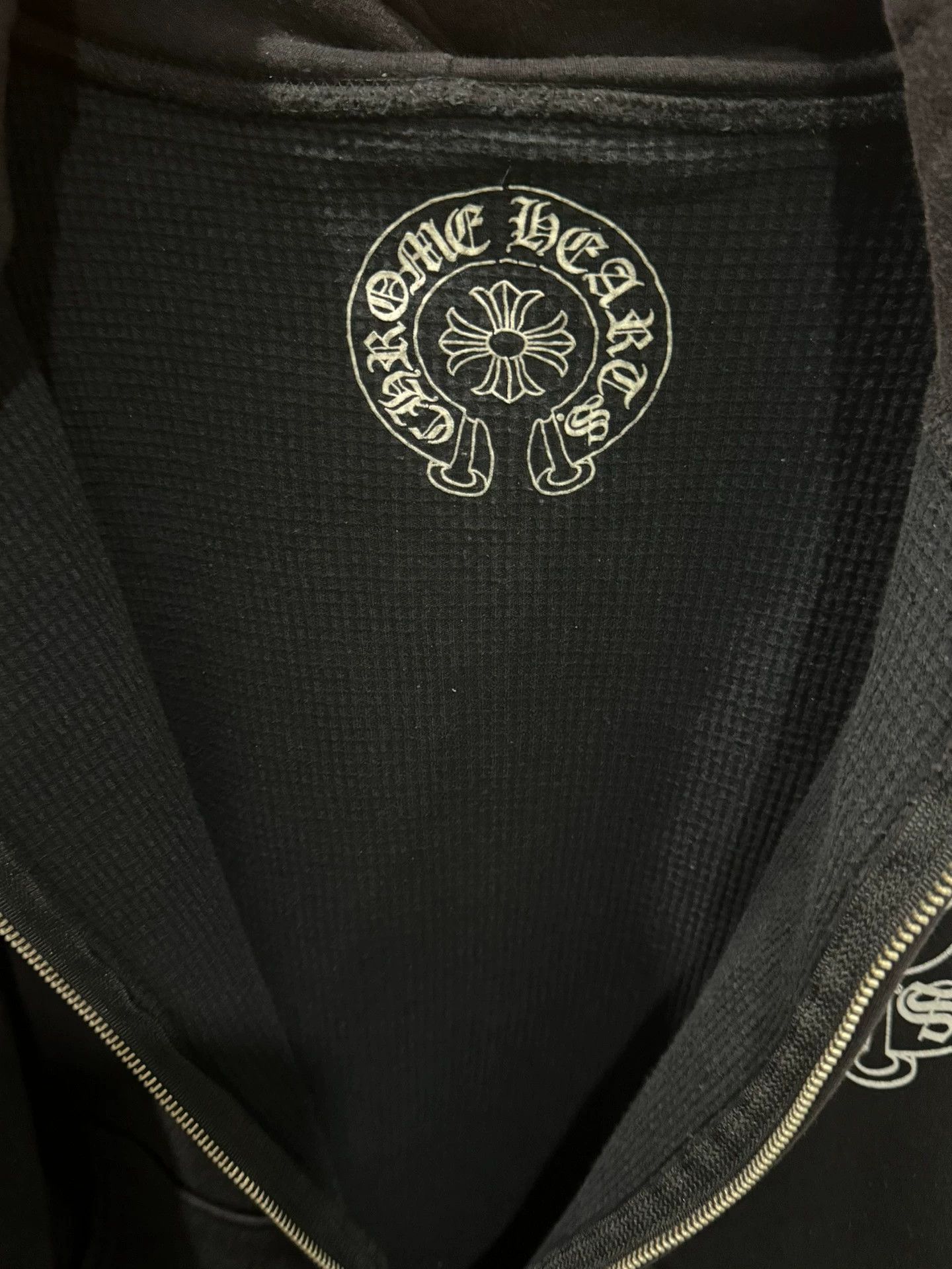 Chrome Hearts Chrome Hearts NY White Cross Heart Hoodie Silver Zip Size US M / EU 48-50 / 2 - 5 Thumbnail