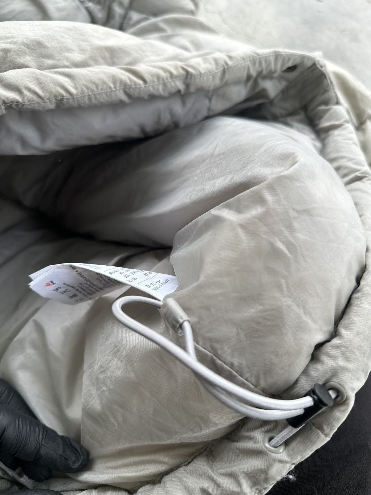 Nike 00’s Nike Puffer Beige Vintage Size US XL / EU 56 / 4 - 11 Thumbnail