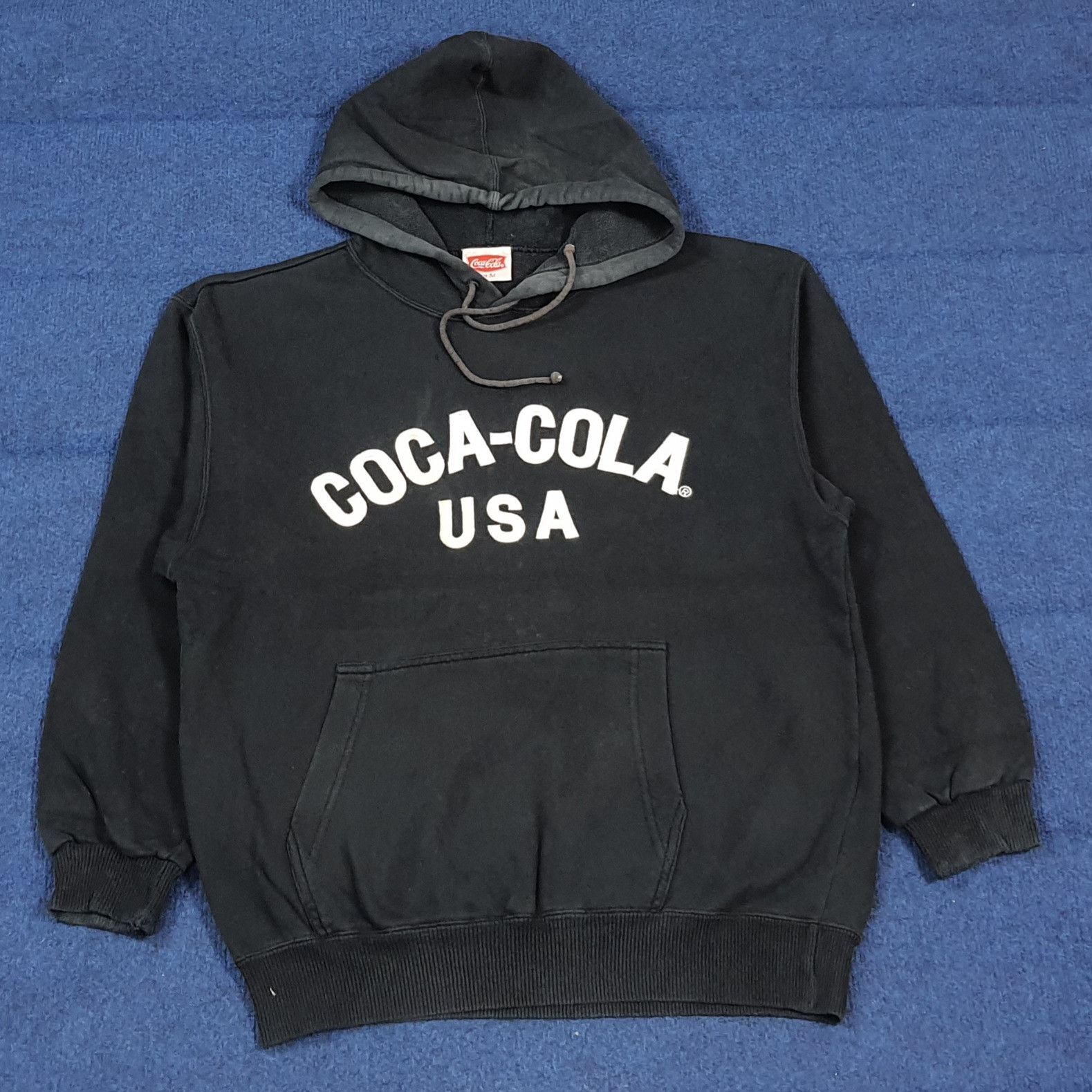 Coca Cola Vintage 90s Coca Cola USA Hoodie Sweatshirt C295N28 Size US S / EU 44-46 / 1 - 1 Thumbnail