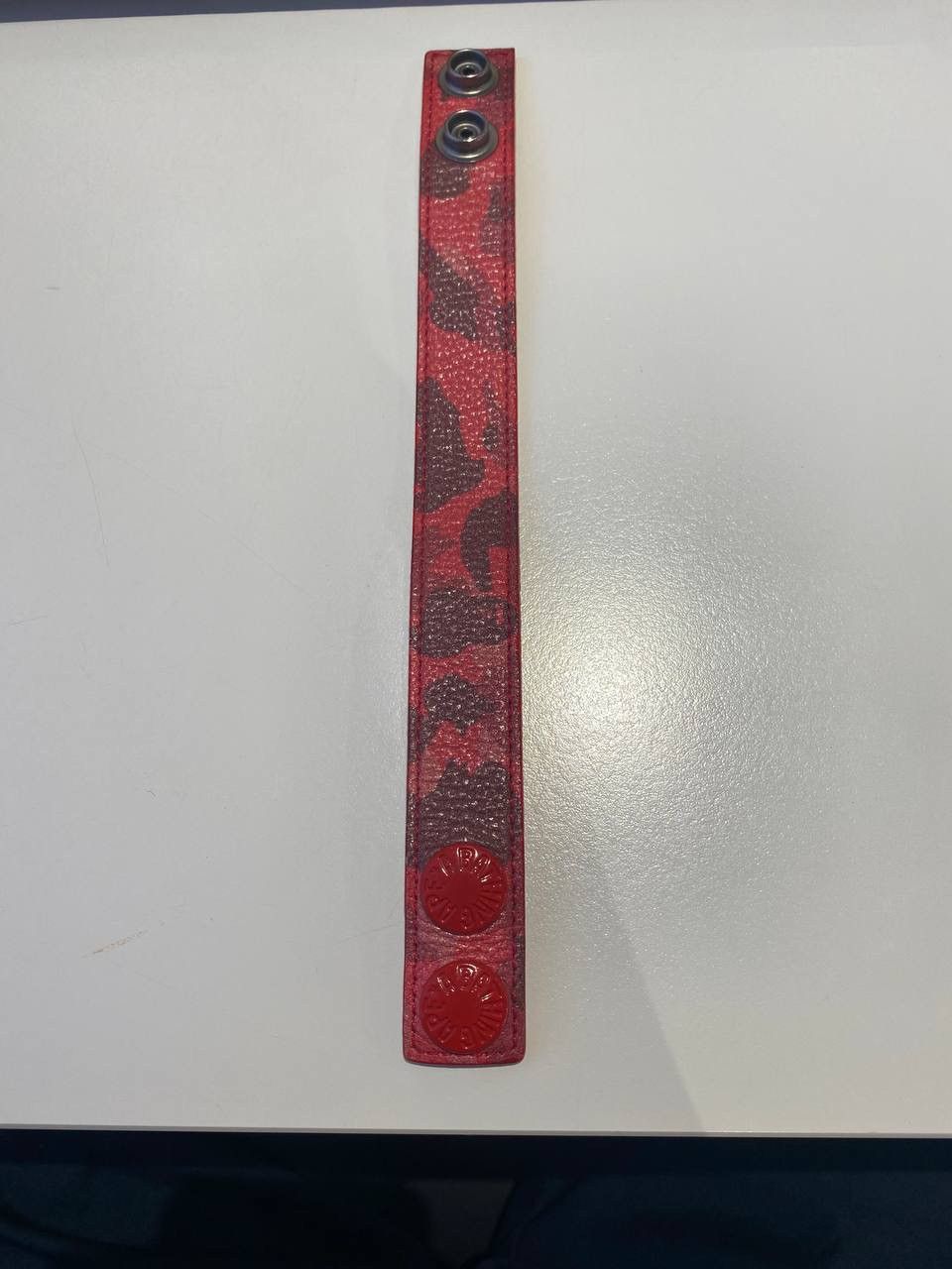 Bape OG Bape leathers camo bracelet OS Size ONE SIZE - 8 Thumbnail