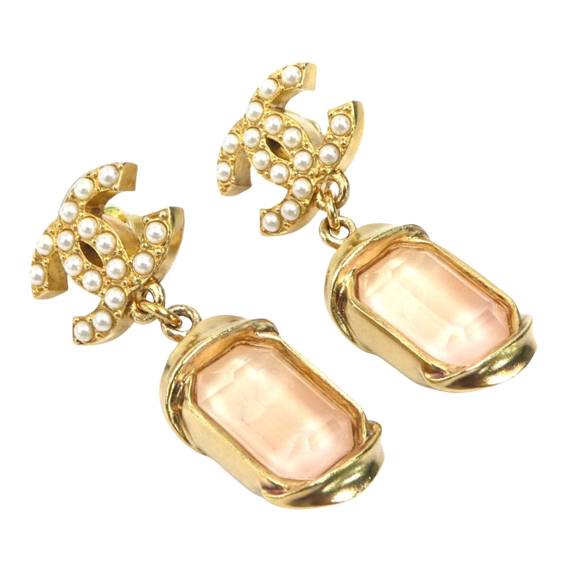 Chanel Chanel Coco Mark earring Size ONE SIZE - 1 Thumbnail