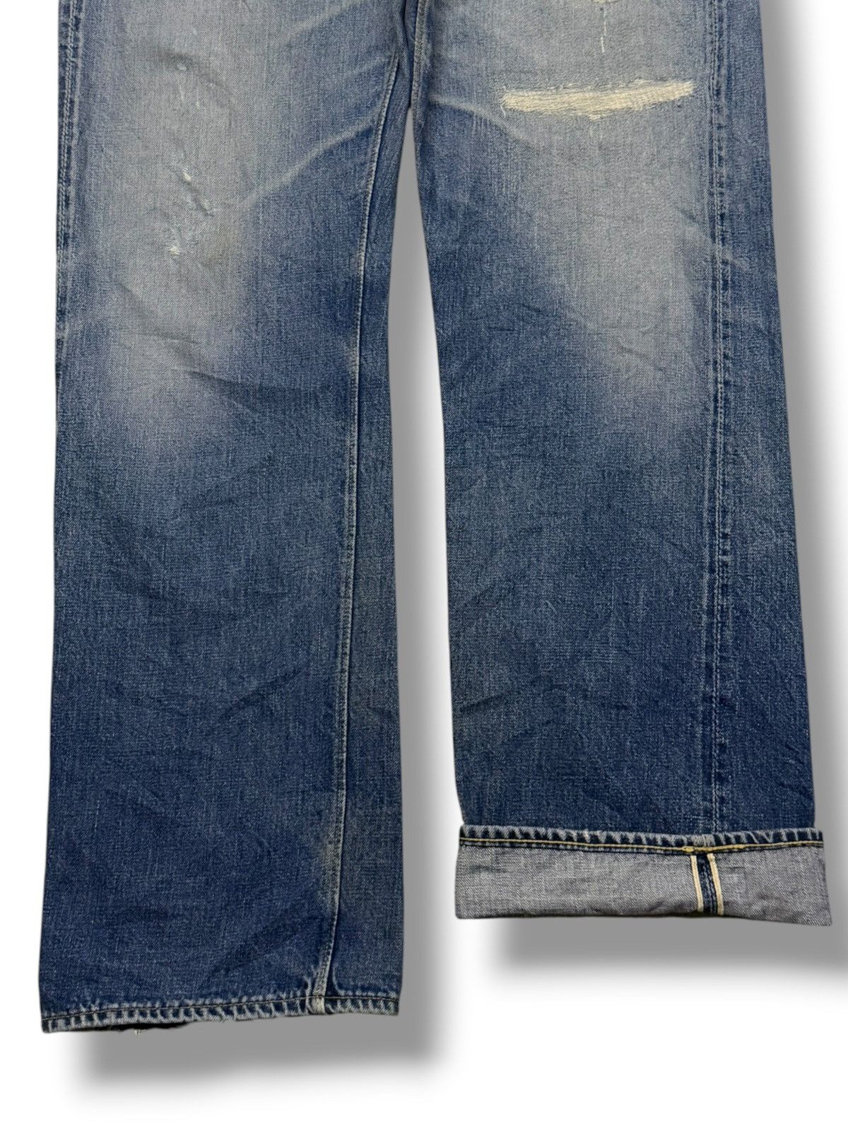 Warehouse & Co. Vintage Warehouse & Co Genus” Japan Selvedge Denim Jeans W34 Size US 34 / EU 50 - 6 Thumbnail
