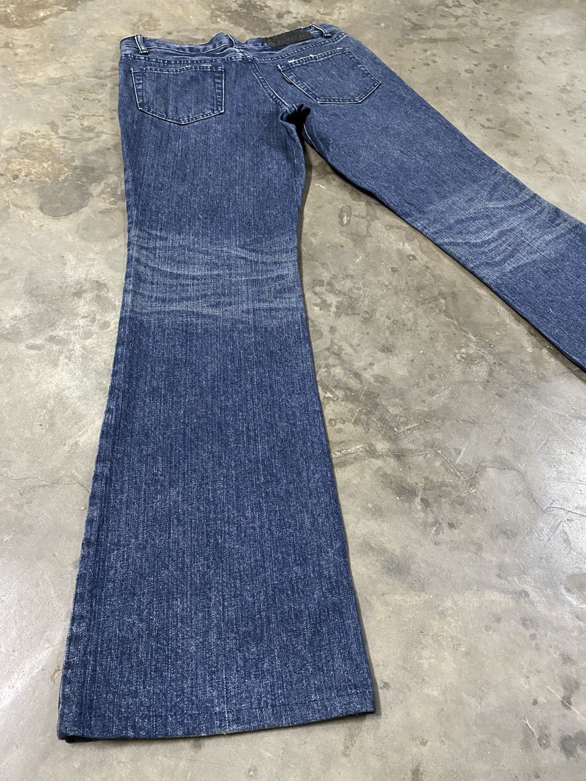 5351 POUR LES HOMMES × Japanese Brand Flared🔥5351 Pour Les Hommes Distressed Denim Boot Cut @210 Size US 31 - 8 Thumbnail
