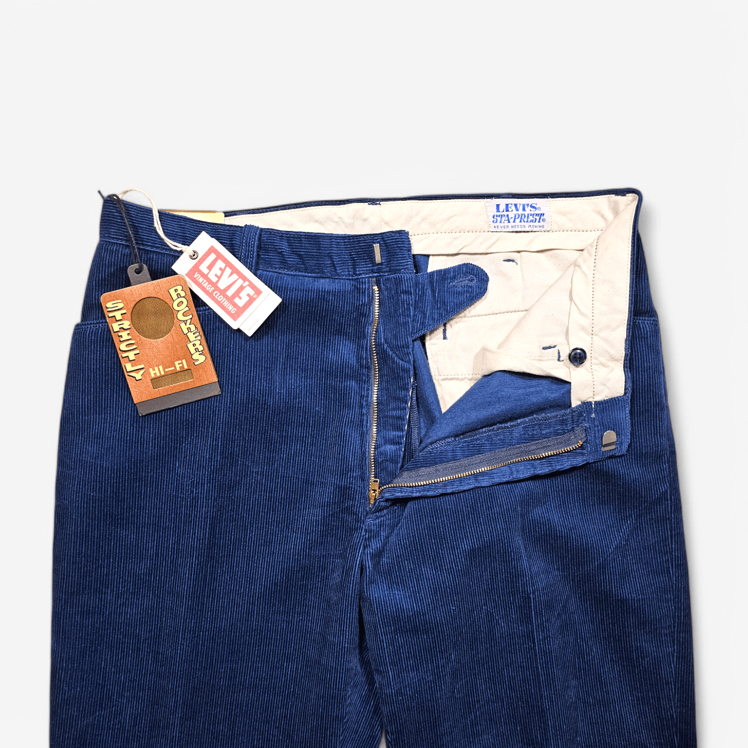 Levi's Vintage Clothing NWT LVC Levi's Vintage Clothing Sta Prest Corduroy Pants Size US 33 - 4 Thumbnail