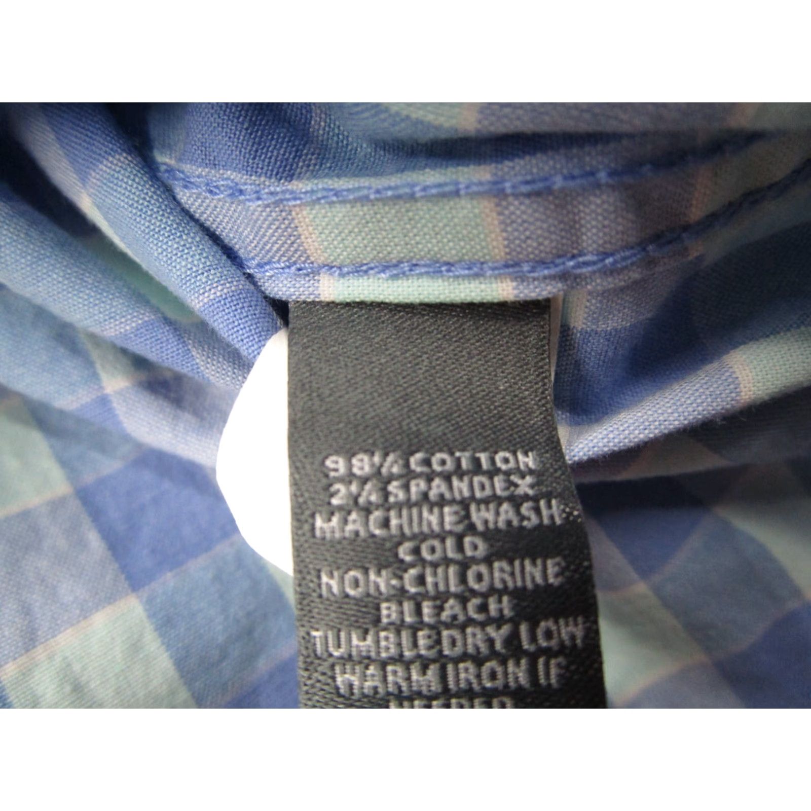Bonobos VINTAGE Bonobos Shirt Men XL Blue Check Casual Long Sleeve Button-Up Size US XL / EU 56 / 4 - 4 Thumbnail