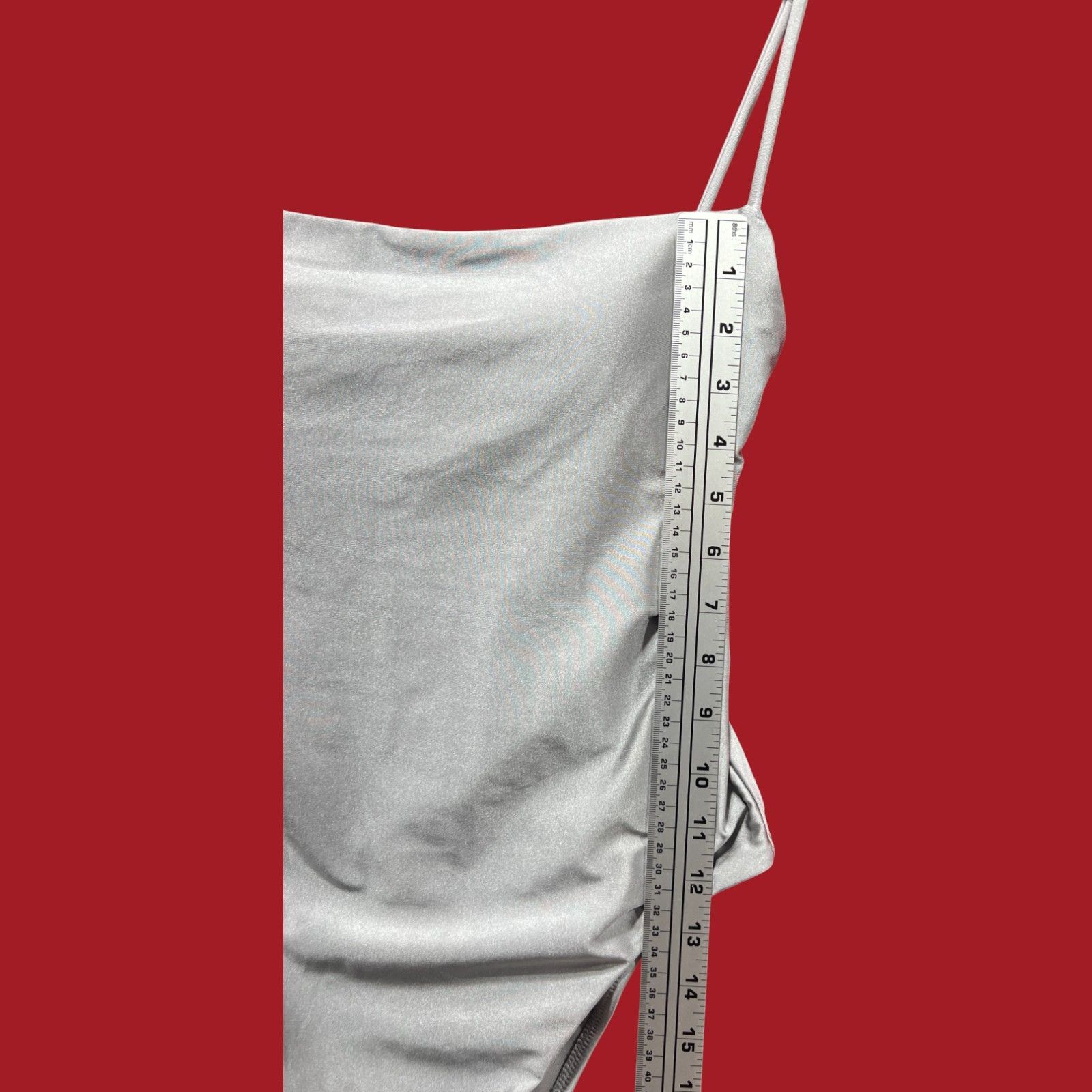 Other Shade & Shore - Women's Square Neck High Leg Cheeky Swimsuit Size ONE SIZE - 9 Thumbnail