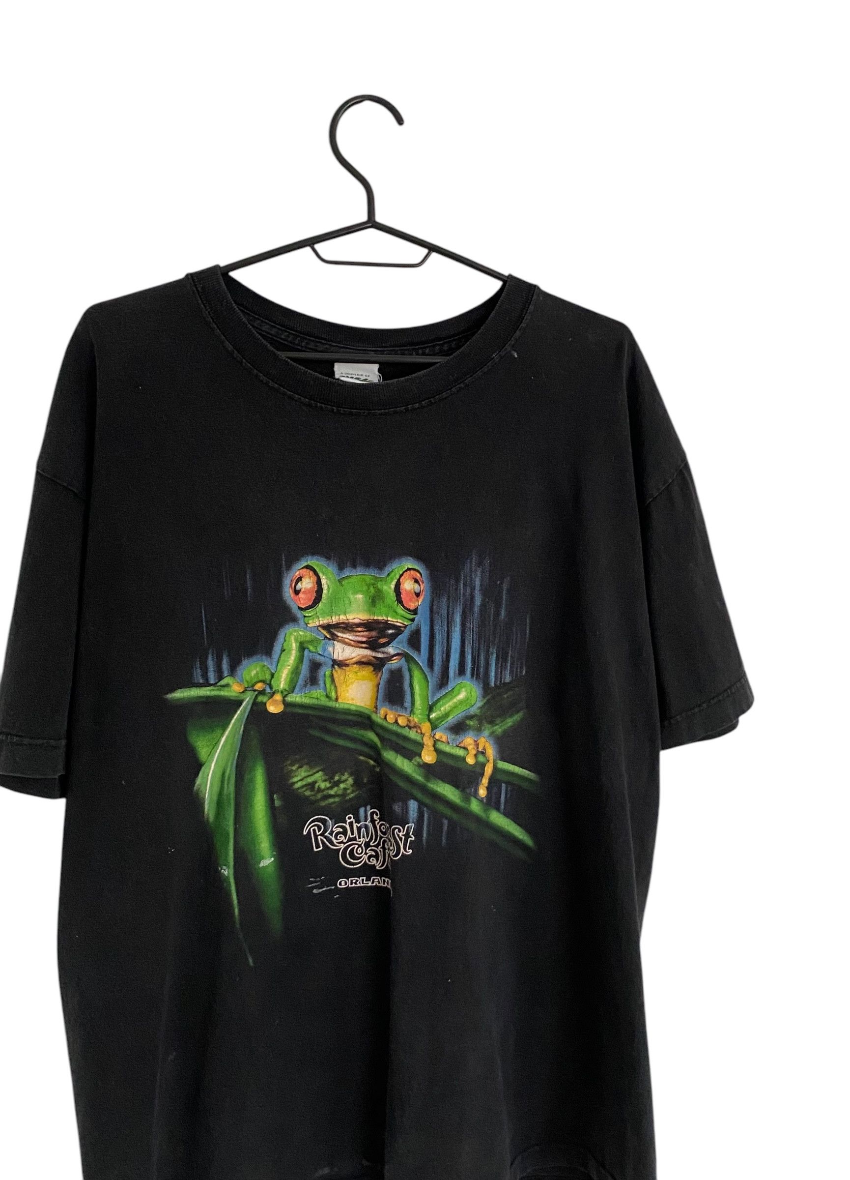 Rainforest × Vintage Rainforest Cafe orlando faded vintage tee Size US L / EU 52-54 / 3 - 3 Thumbnail