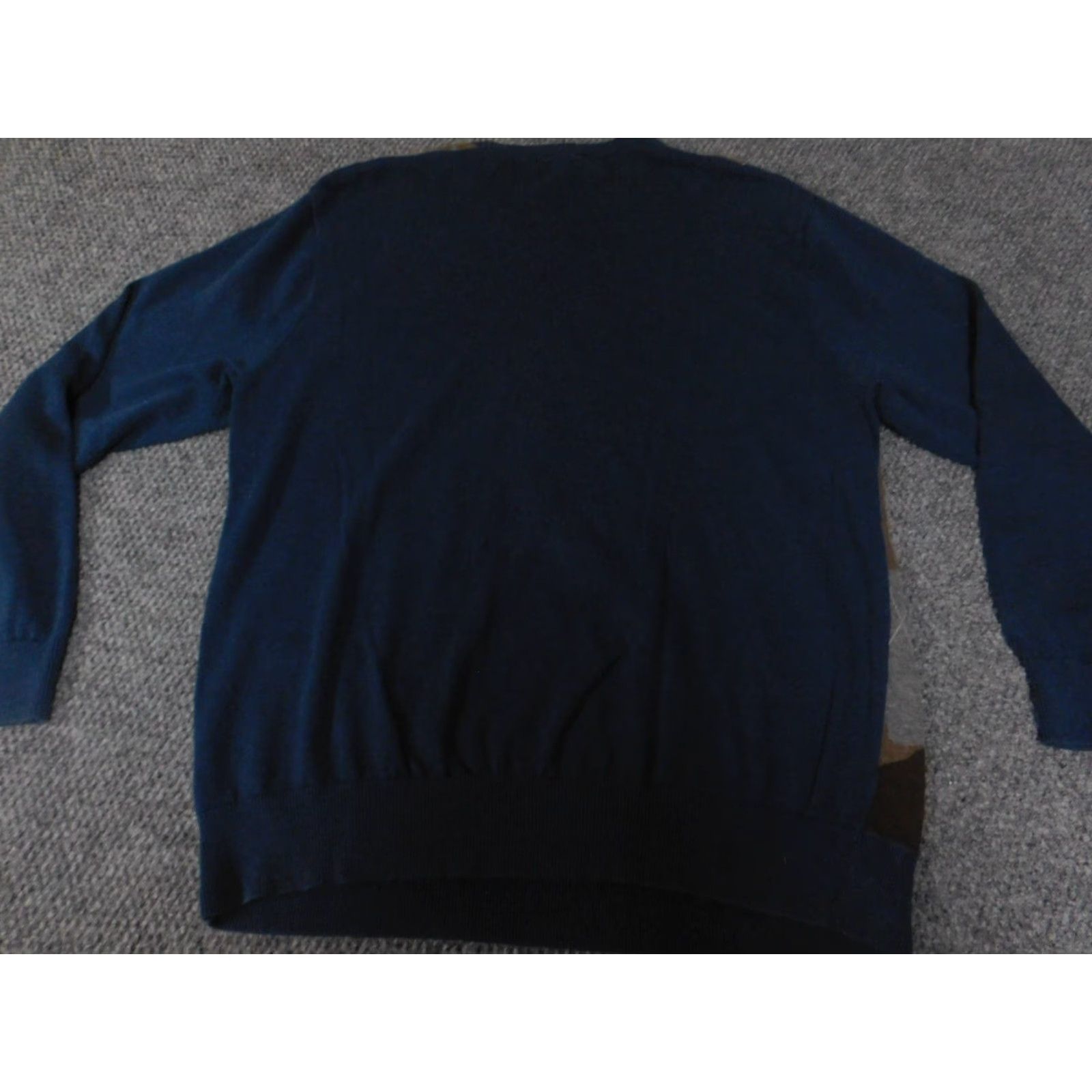 Old Navy Old Navy Mens Sweater XL gray camo crewneck knit pullover long sleeve cotton wool knit Regular Mens Size US XL / EU 56 / 4 - 7 Thumbnail