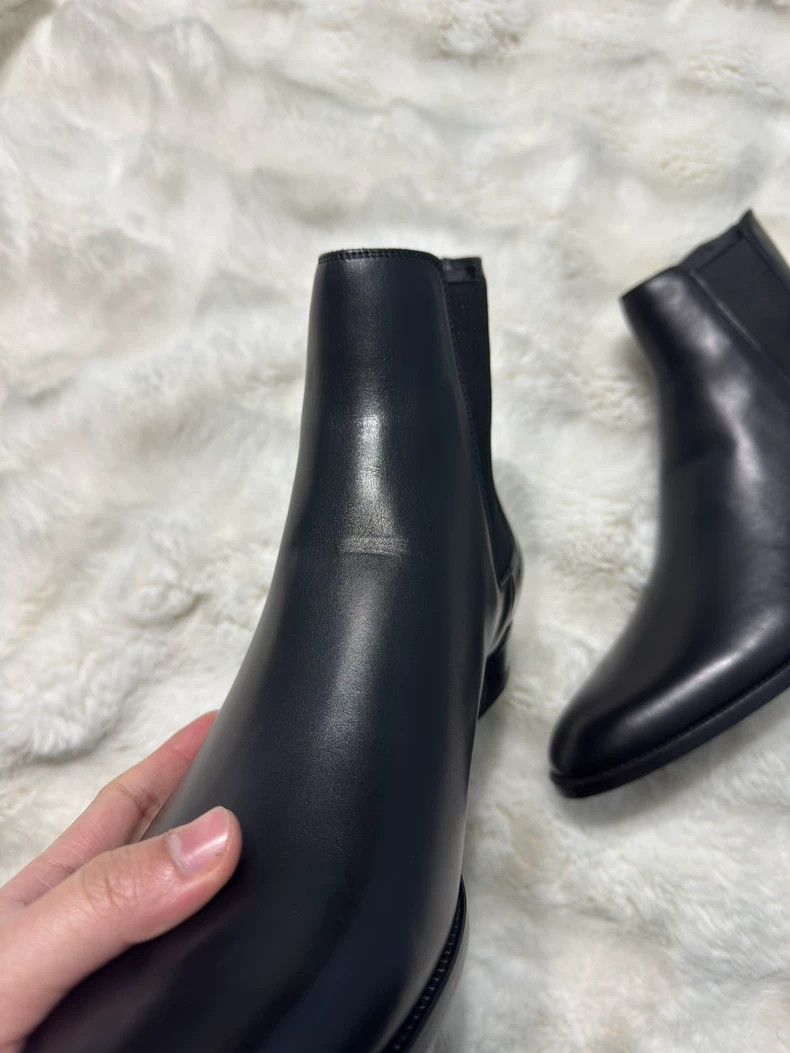 Saint Laurent Paris saint laurent parisBright leather Chelsea boots 2503-Nextar Size US 9 / EU 42 - 6 Thumbnail