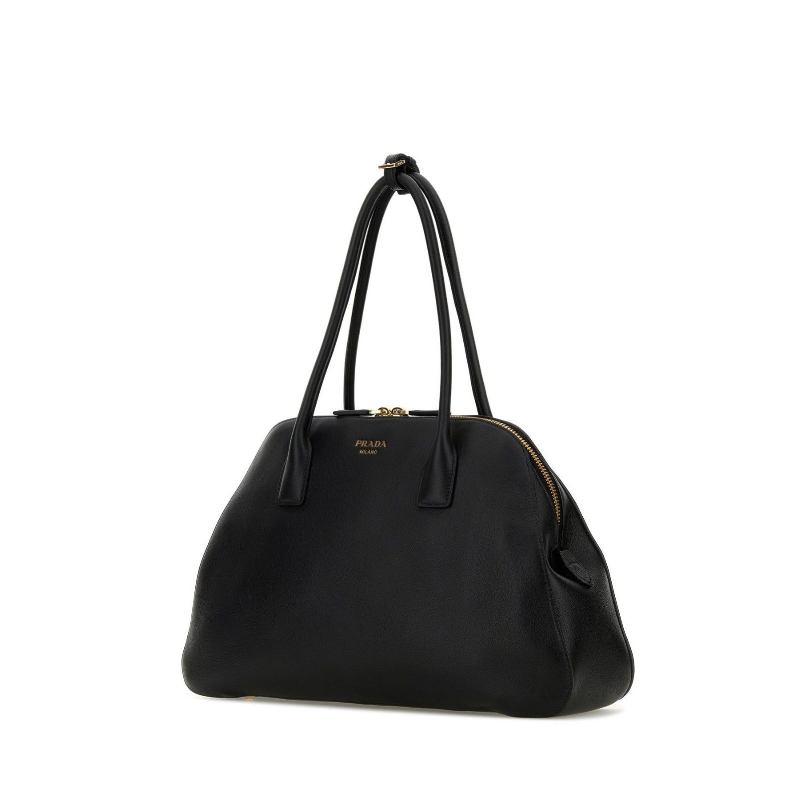 Prada PRADA $5000 Black Leather Top Handle Bag New & Authentic Size ONE SIZE - 2 Thumbnail