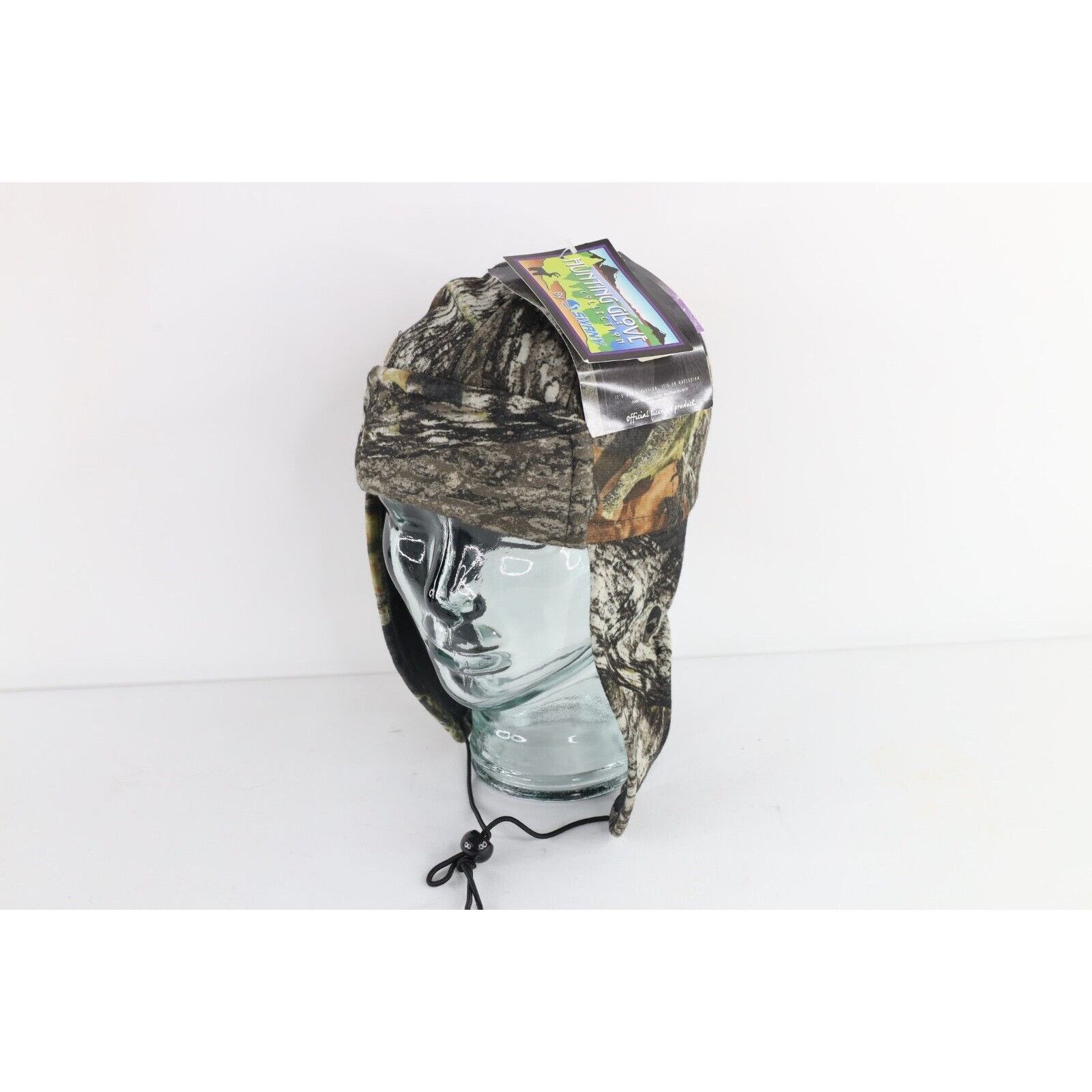 Vintage Deadstock Vintage Y2K 2001 Mossy Oak Camouflage Ear Flap Hat Size ONE SIZE - 1 Thumbnail