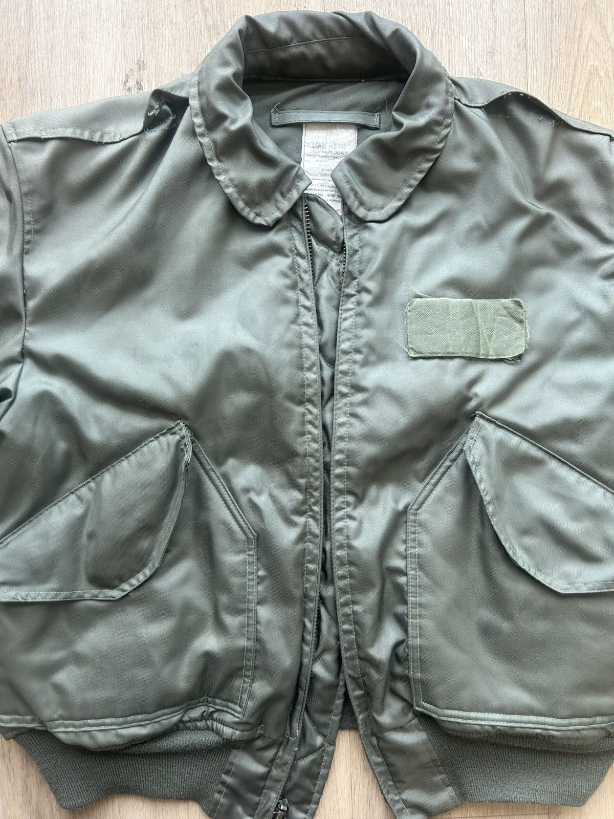 Vintage US MA1 Vintage military bomber jacket Size US L / EU 52-54 / 3 - 3 Thumbnail