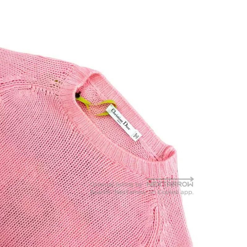 Dior pink cashmere sweater by Dior. Size US S / EU 44-46 / 1 - 3 Thumbnail