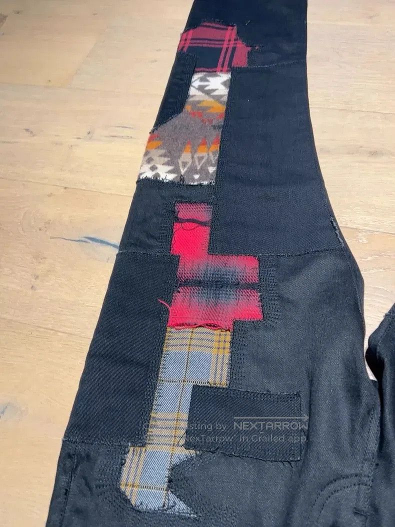 Junya Watanabe Junya Watanabe 22aw Patchwork Pants. Size US 32 / EU 48 - 3 Thumbnail