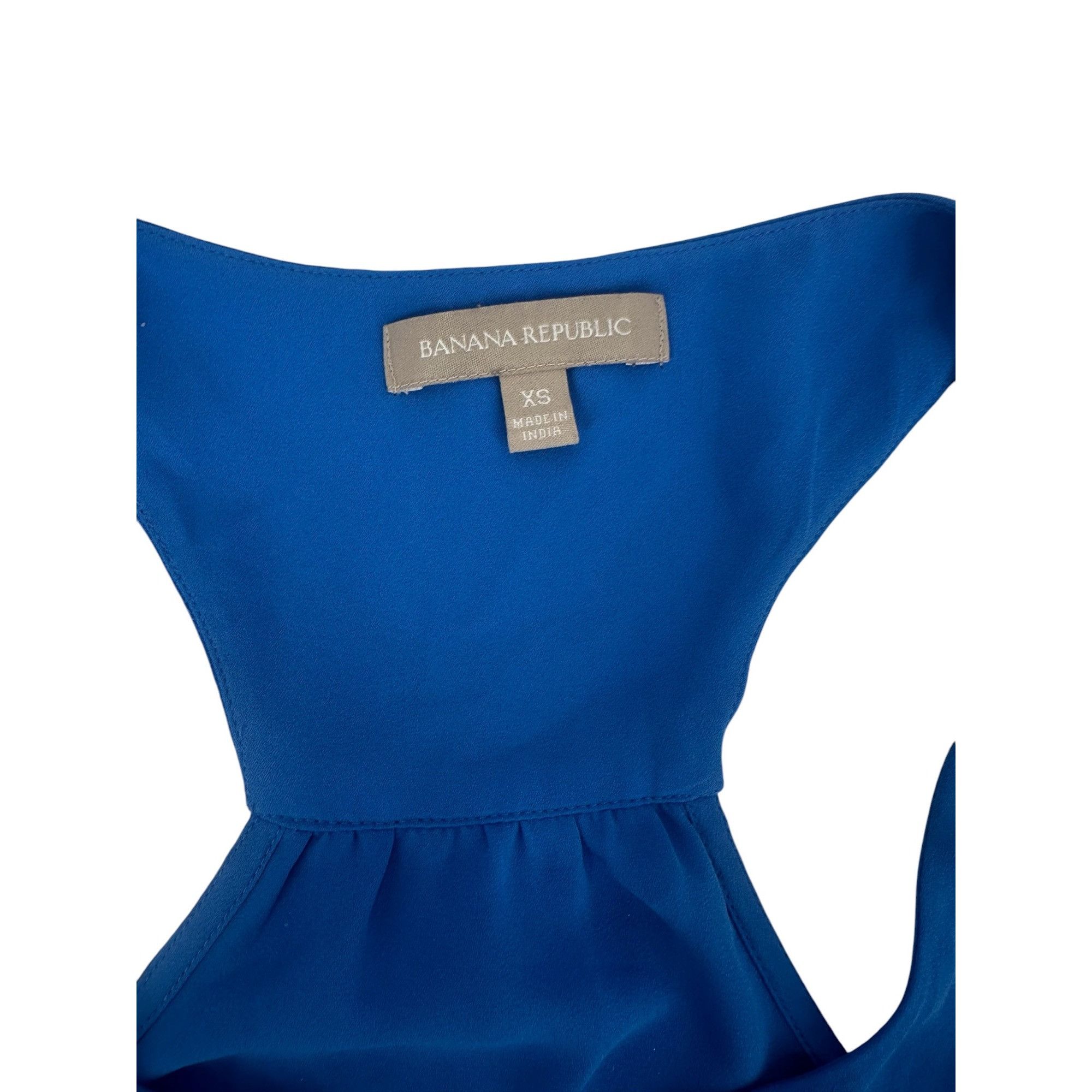 Other Banana Republic Women’s Cobalt Blue Racerback Tank XS Handke Size XS / US 0-2 / IT 36-38 - 5 Thumbnail