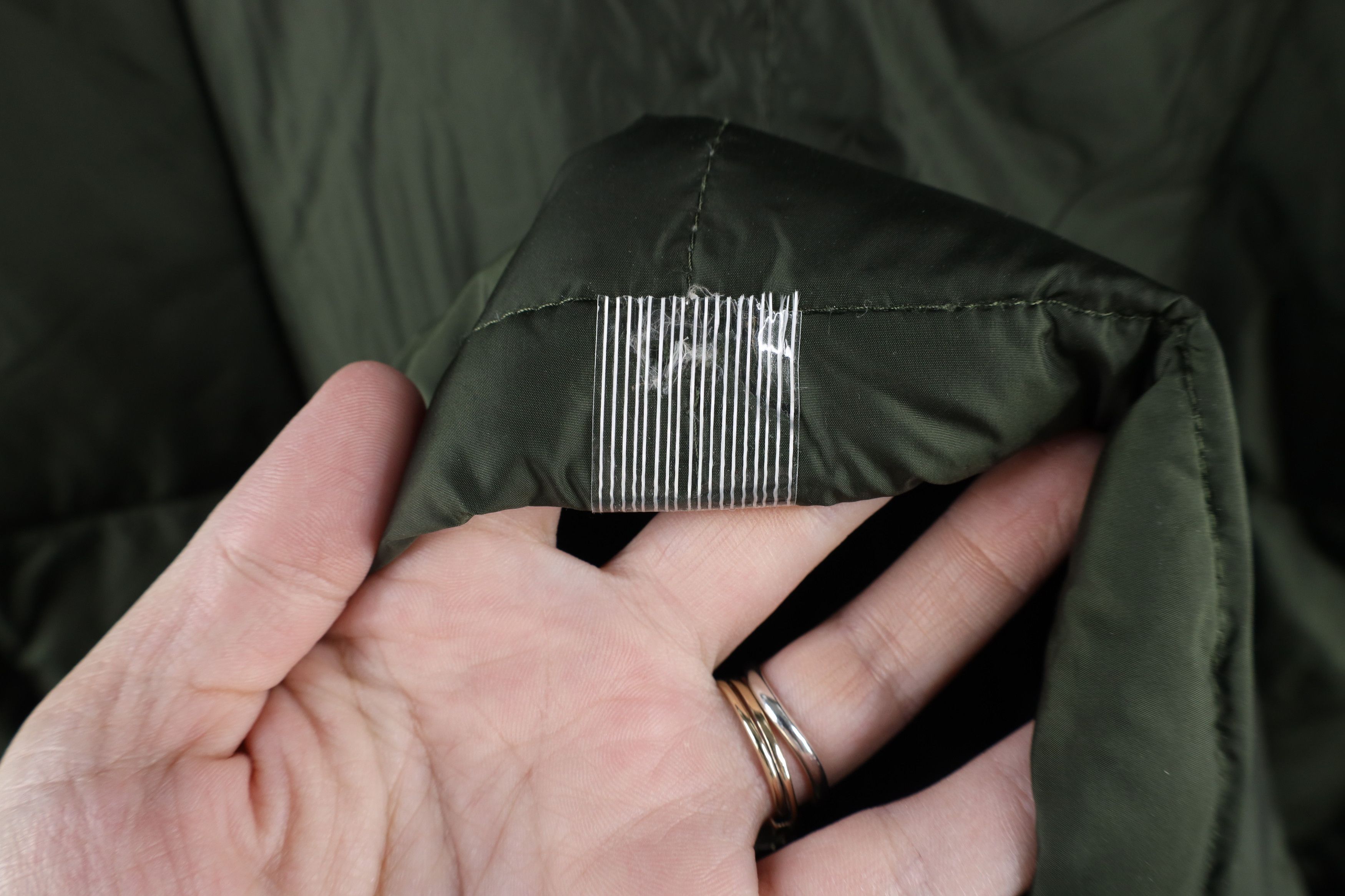 The North Face × Vintage The North Face Duck Down Hooded Puffer Parka Jacket Green Size XL / US 12-14 / IT 48-50 - 15 Thumbnail