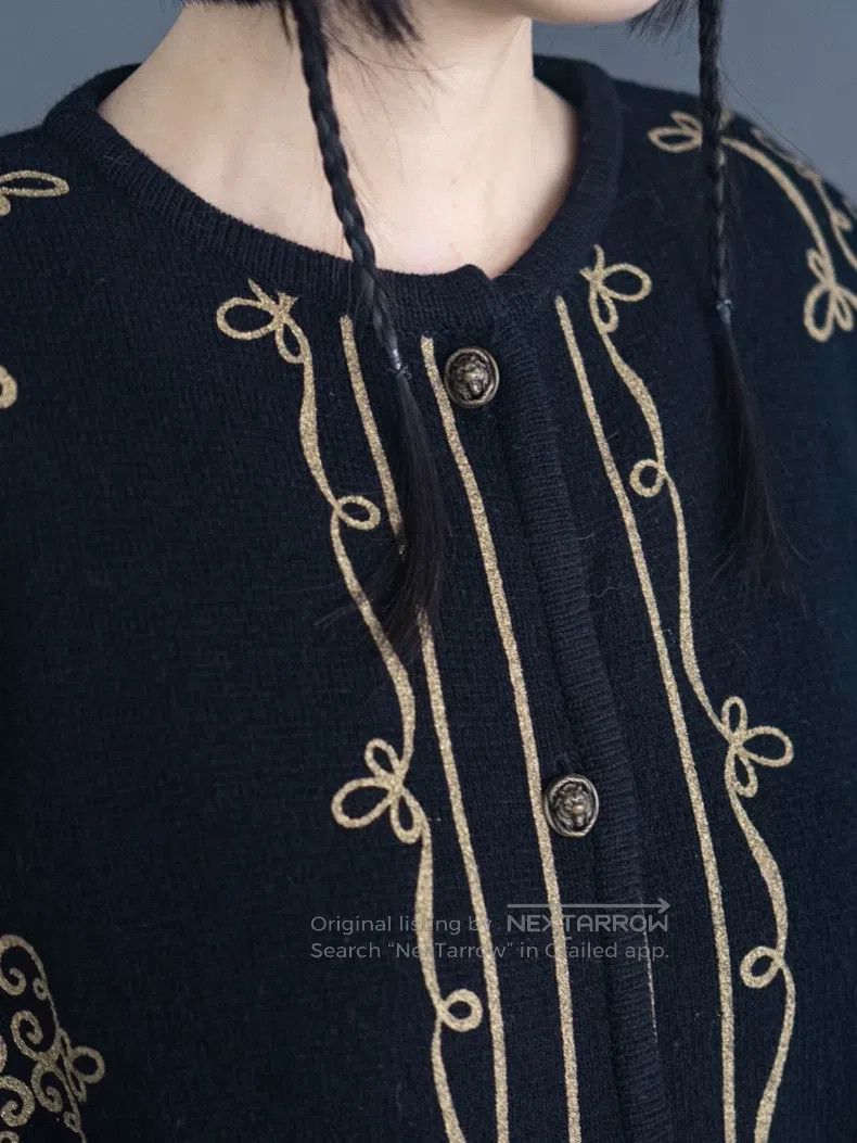 Kenzo Kenzo Runway black knit top Size M / US 6-8 / IT 42-44 - 6 Thumbnail