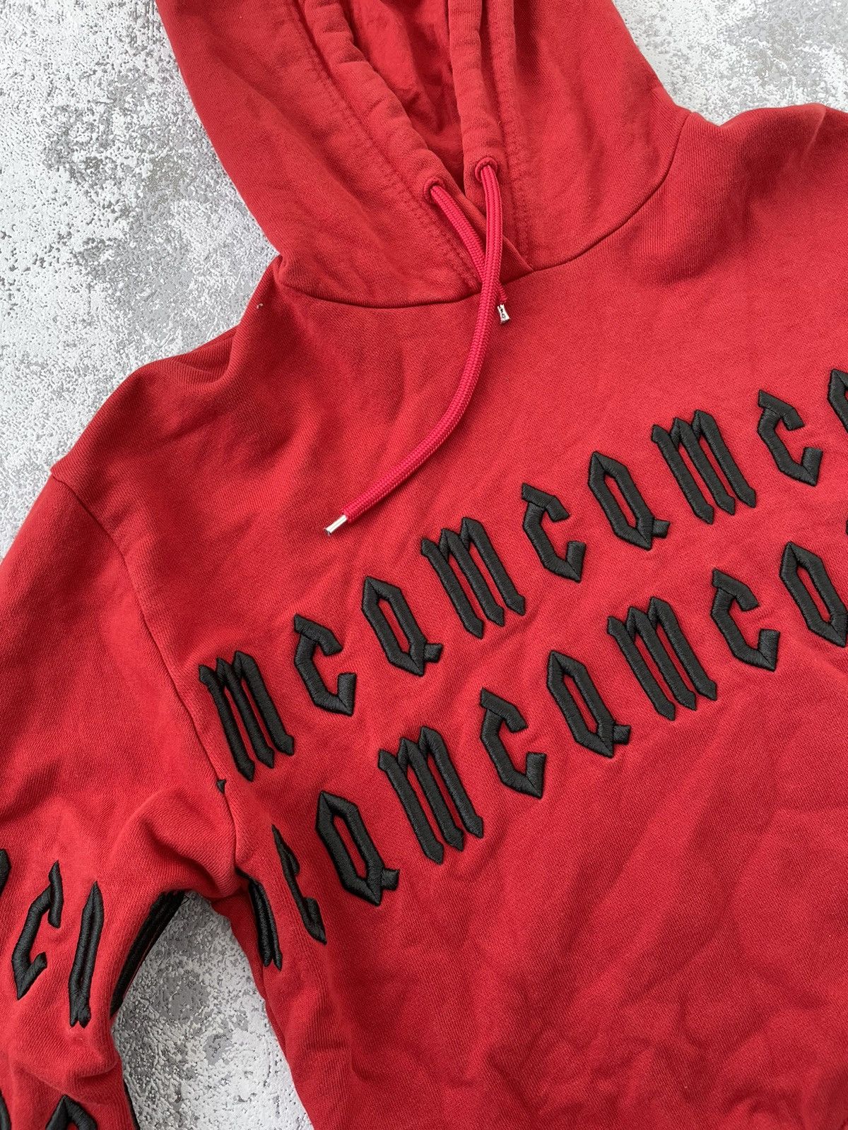 Alexander McQueen Alexander McQueen Graffiti Print Cropped Hoodie Size S / US 4 / IT 40 - 4 Thumbnail