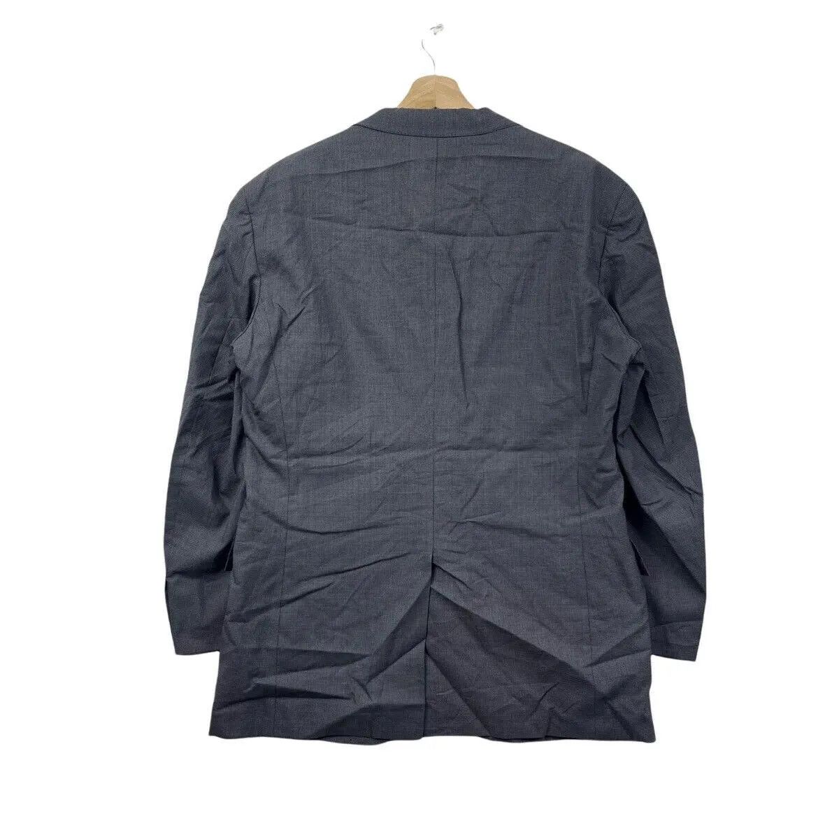 Polo Ralph Lauren Vintage 90' POLO RALPH LAUREN Houndstooth Blazer Coat Size 44R - 2 Thumbnail