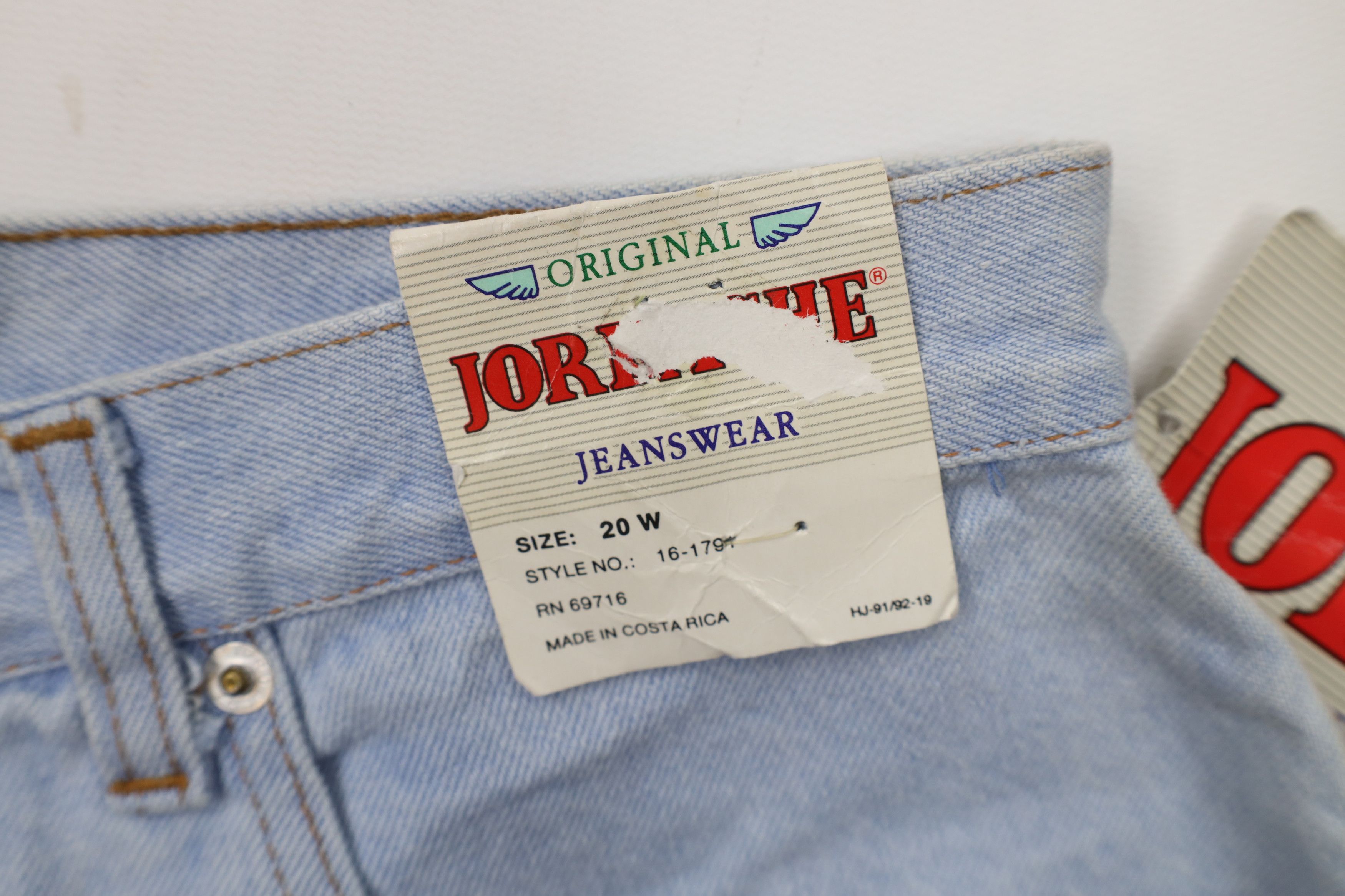 Vintage Deadstock Vintage 90s Streetwear Fit Denim Jean Shorts Jorts Size 42" / US 20 - 9 Thumbnail