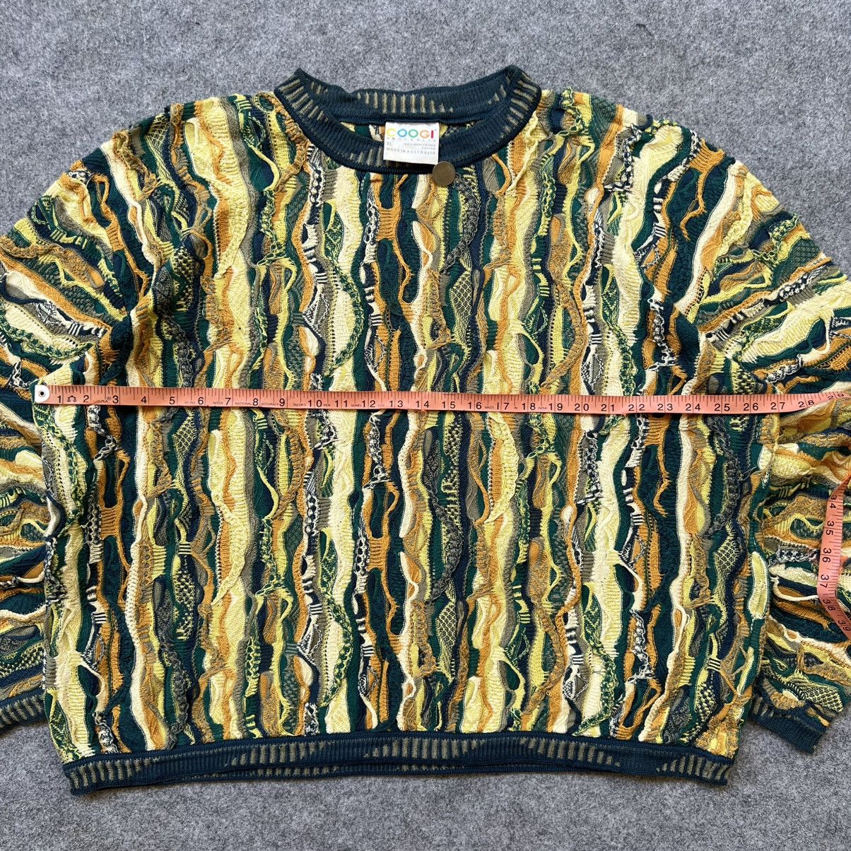 Coogi × Vintage Crazy Vintage Coogi 3D Cable Knit Sweater Size US XL / EU 56 / 4 - 5 Thumbnail