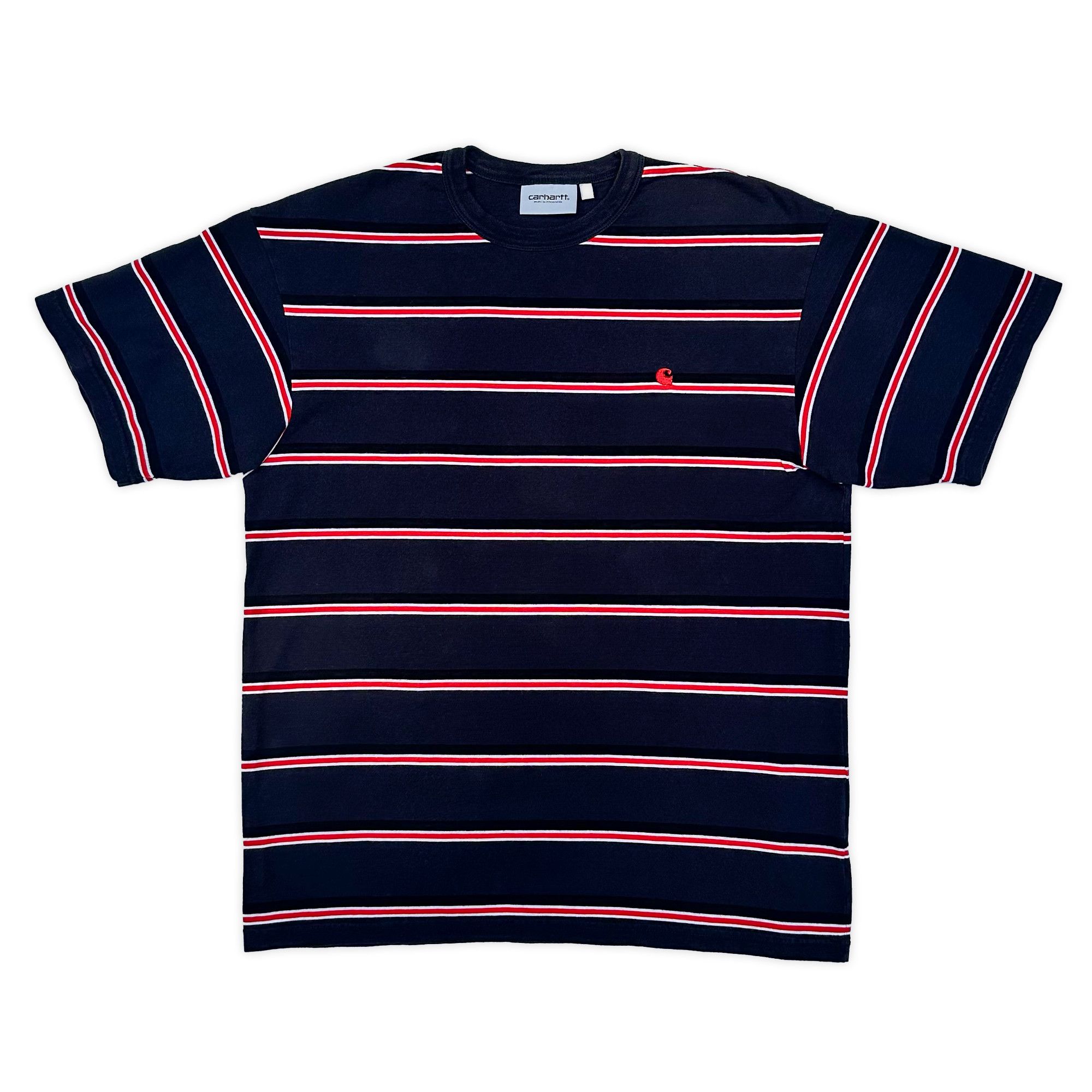 Carhartt Wip Striped T-Shirt Size US S / EU 44-46 / 1 - 1 Thumbnail