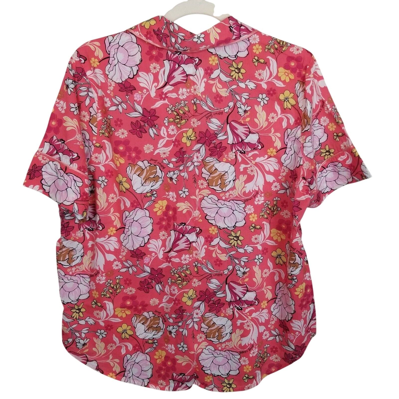 Victoria's Secret Victorias Secret Womens Floral 2-Pc Pajama Set Size S Sleep Size ONE SIZE - 5 Thumbnail